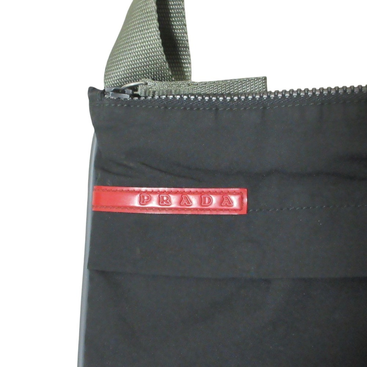 Prada Black Nylon Shoulder Bag (Pre-Owned)