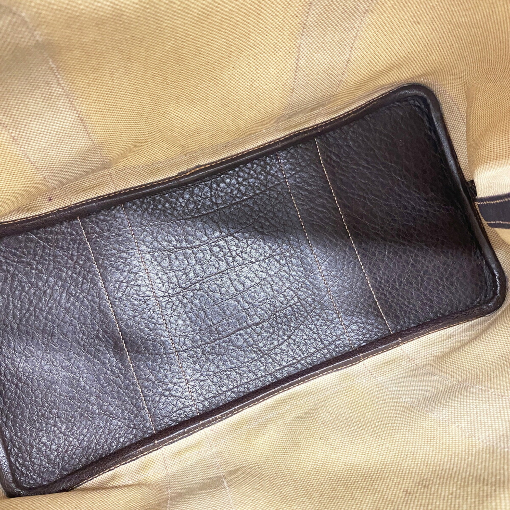 Hermes Brown Toile H Tote Bag (Pre-Owned)