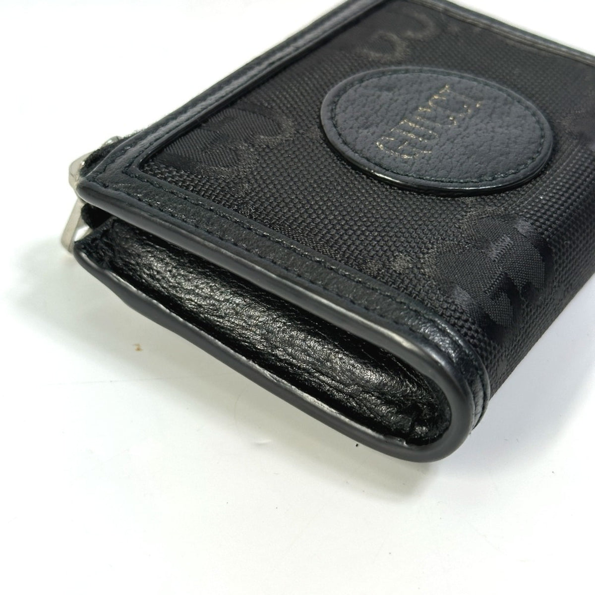 Gucci Black Leather Coin Purse/Coin Case (Pre-Owned)
