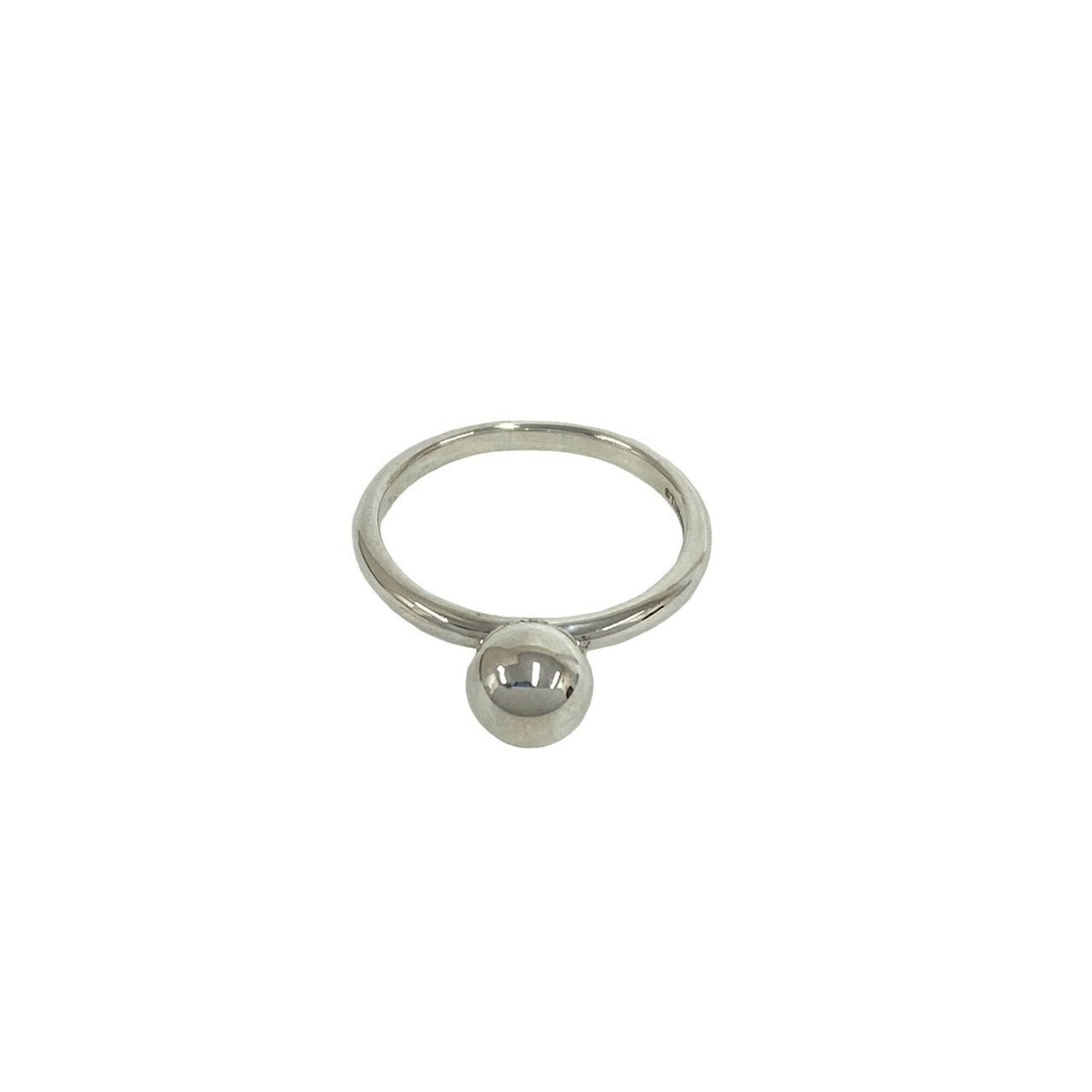 Tiffany Silver Silver 925 Band Ring (Pre-Owned)