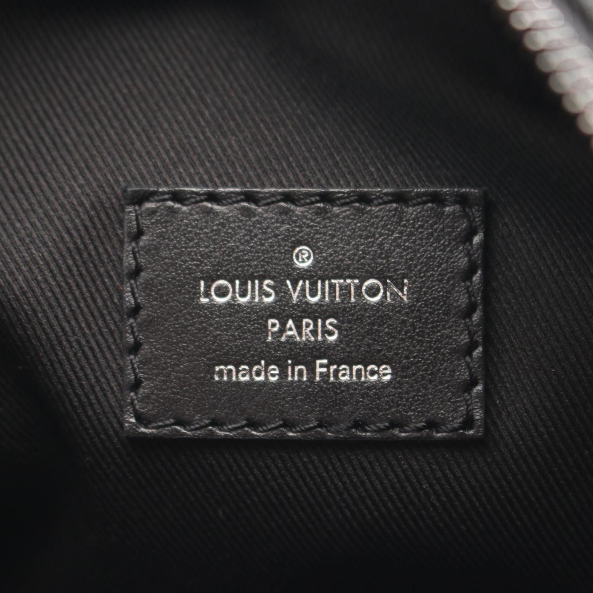 Louis Vuitton Black Monogram Eclipse Coated Canvas Leather Handbag Shoulder Bag (Pre-Owned)