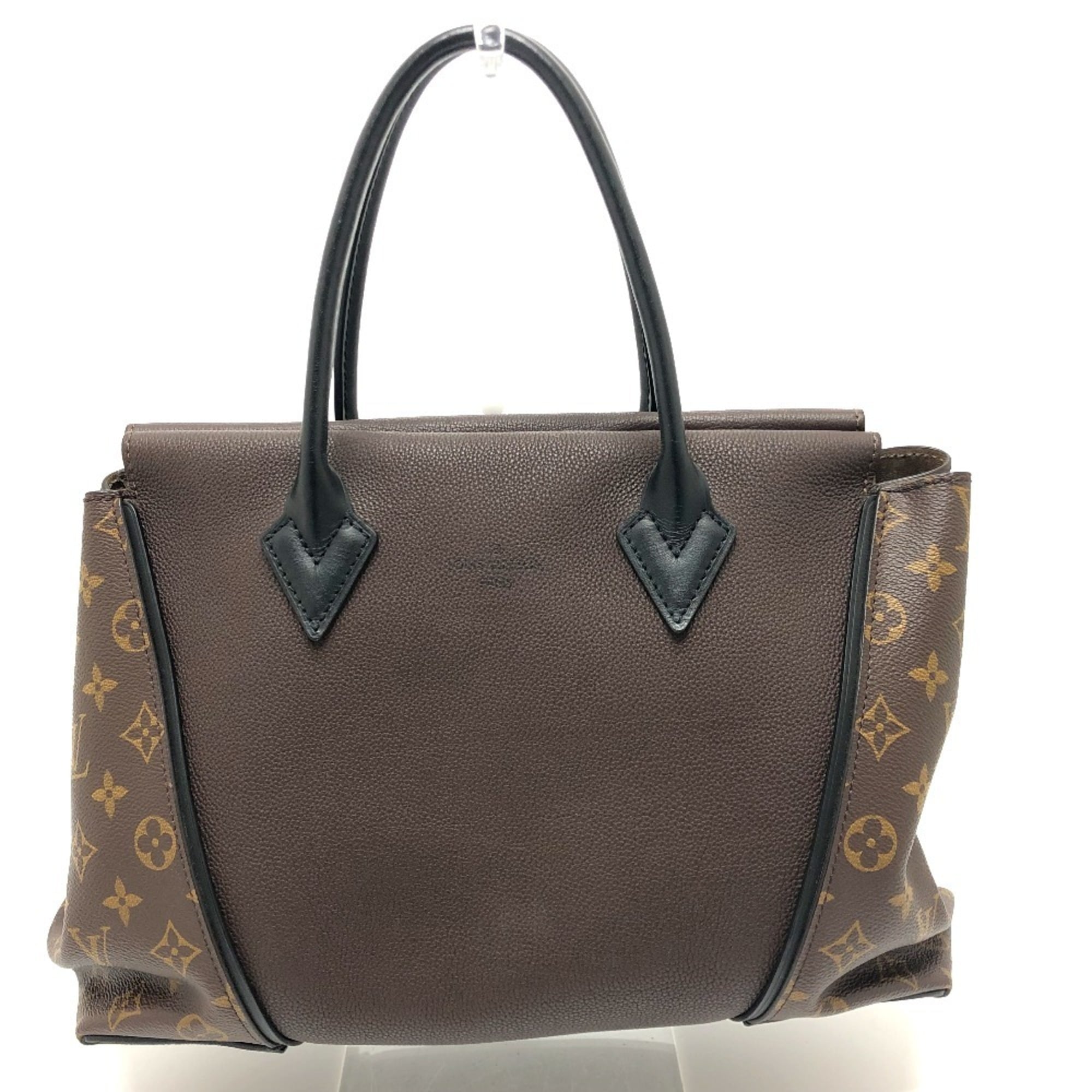 Louis Vuitton Brown Chocolat Monogram Canvas Cuir Ombre Leather Handbag (Pre-Owned)
