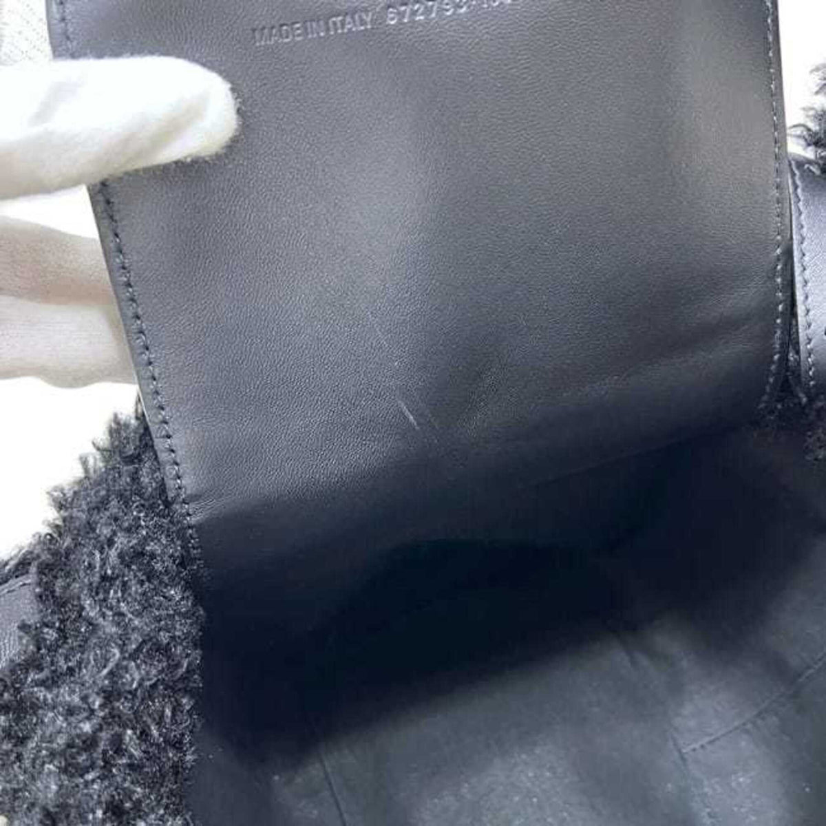 Balenciaga Black Polyester Leather Shoulder Bag (Pre-Owned)
