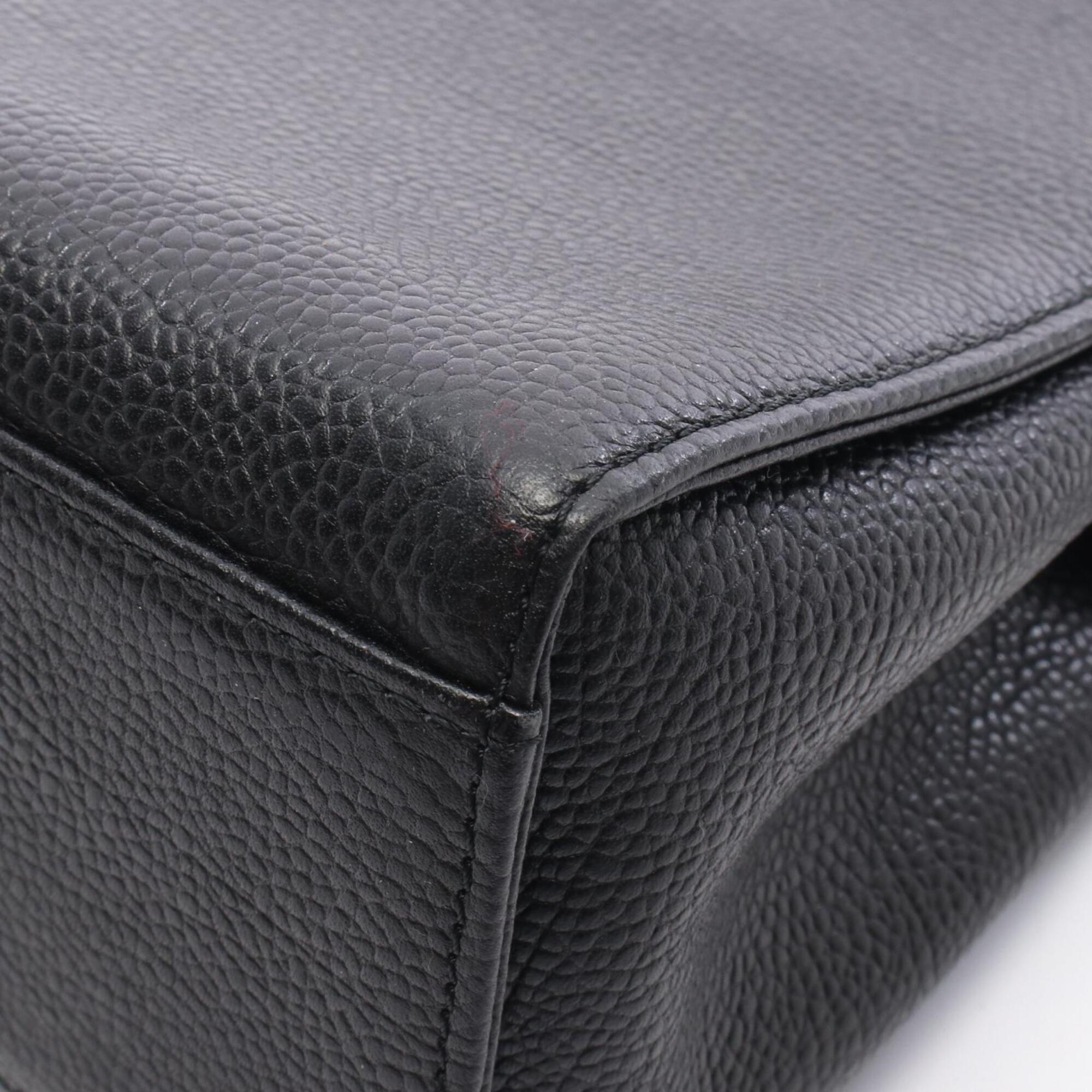 Yves Saint Laurent Black Leather Handbag (Pre-Owned)