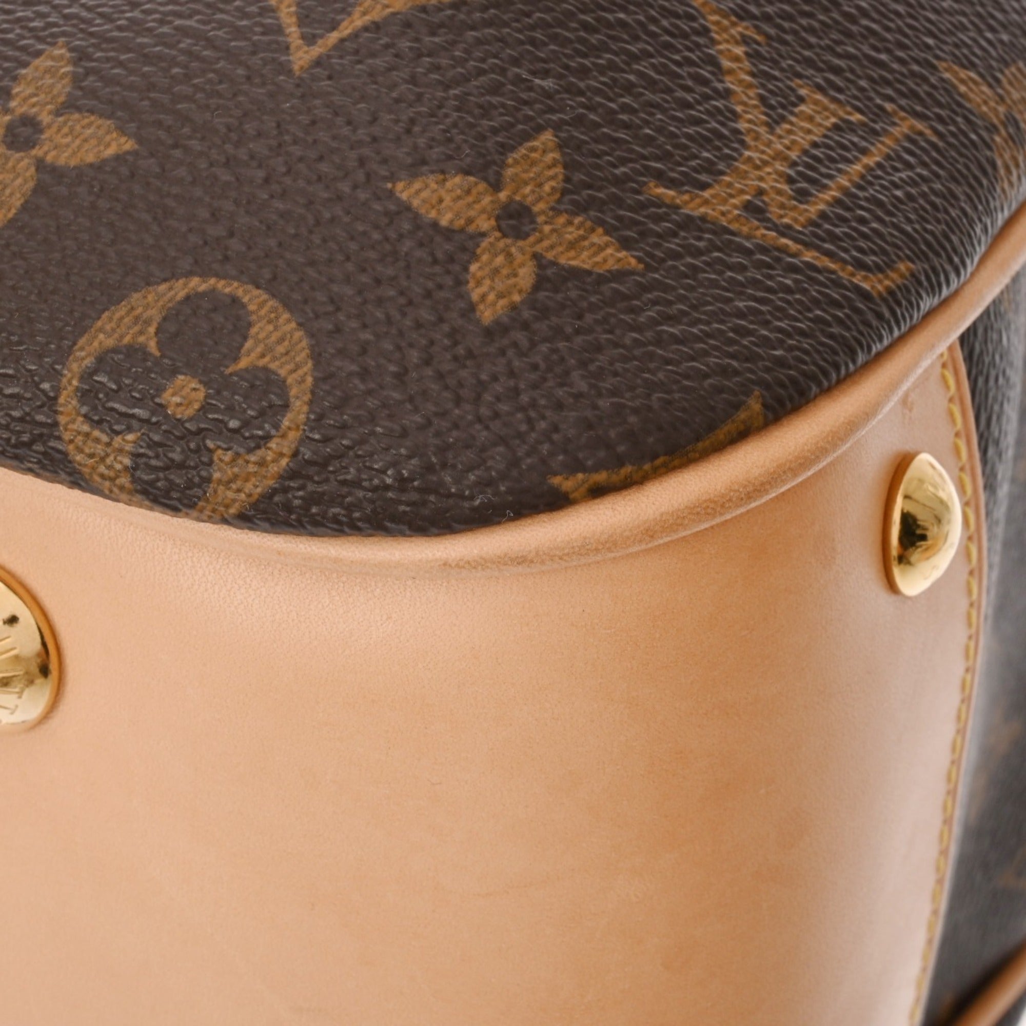 Louis Vuitton Brown Monogram Handbag (Pre-Owned)