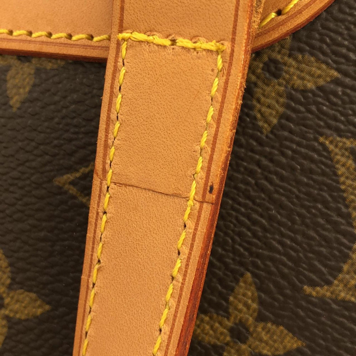 Louis Vuitton Brown Coated Canvas Handbag (Pre-Owned)