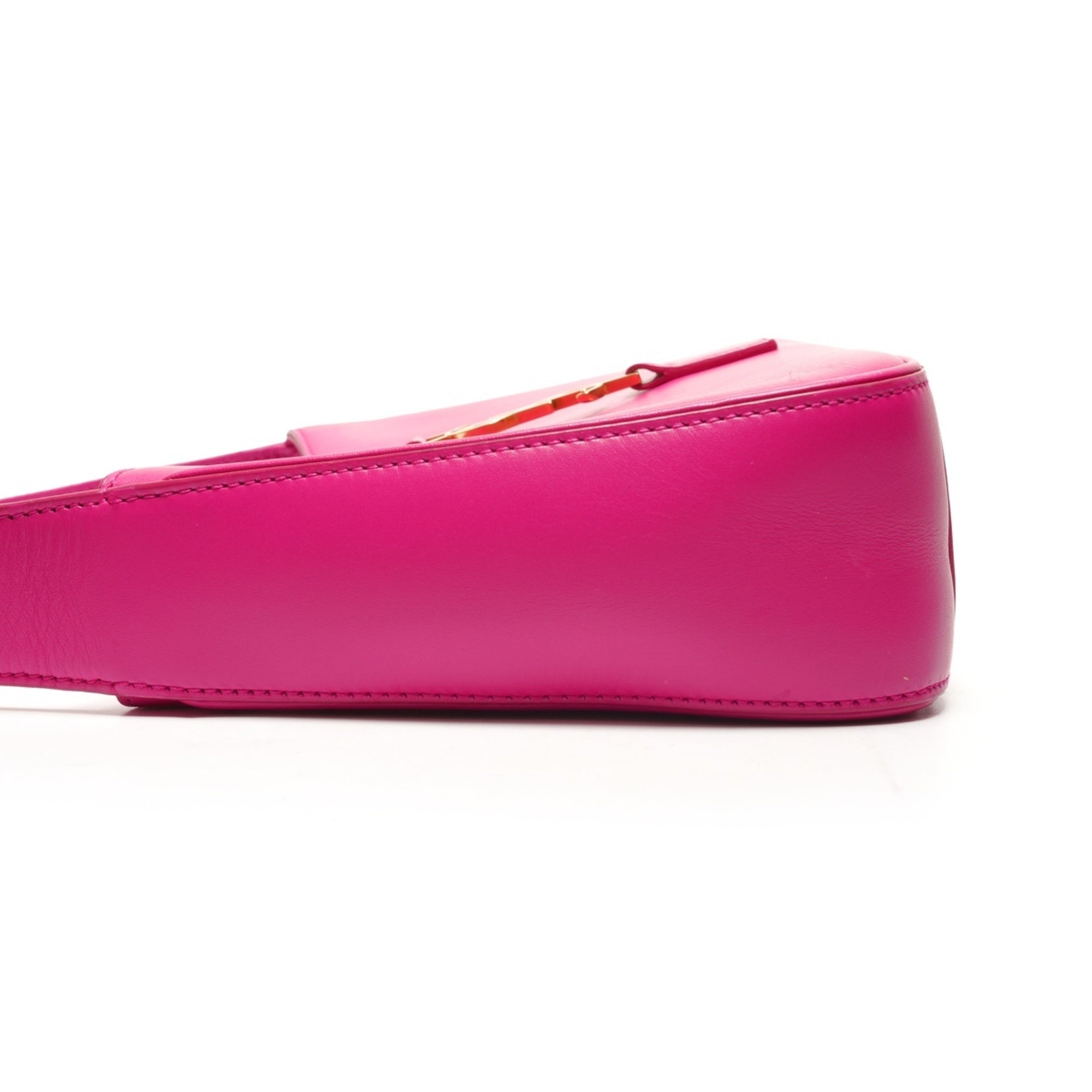 Yves Saint Laurent Pink Leather Shoulder Bag (Pre-Owned)