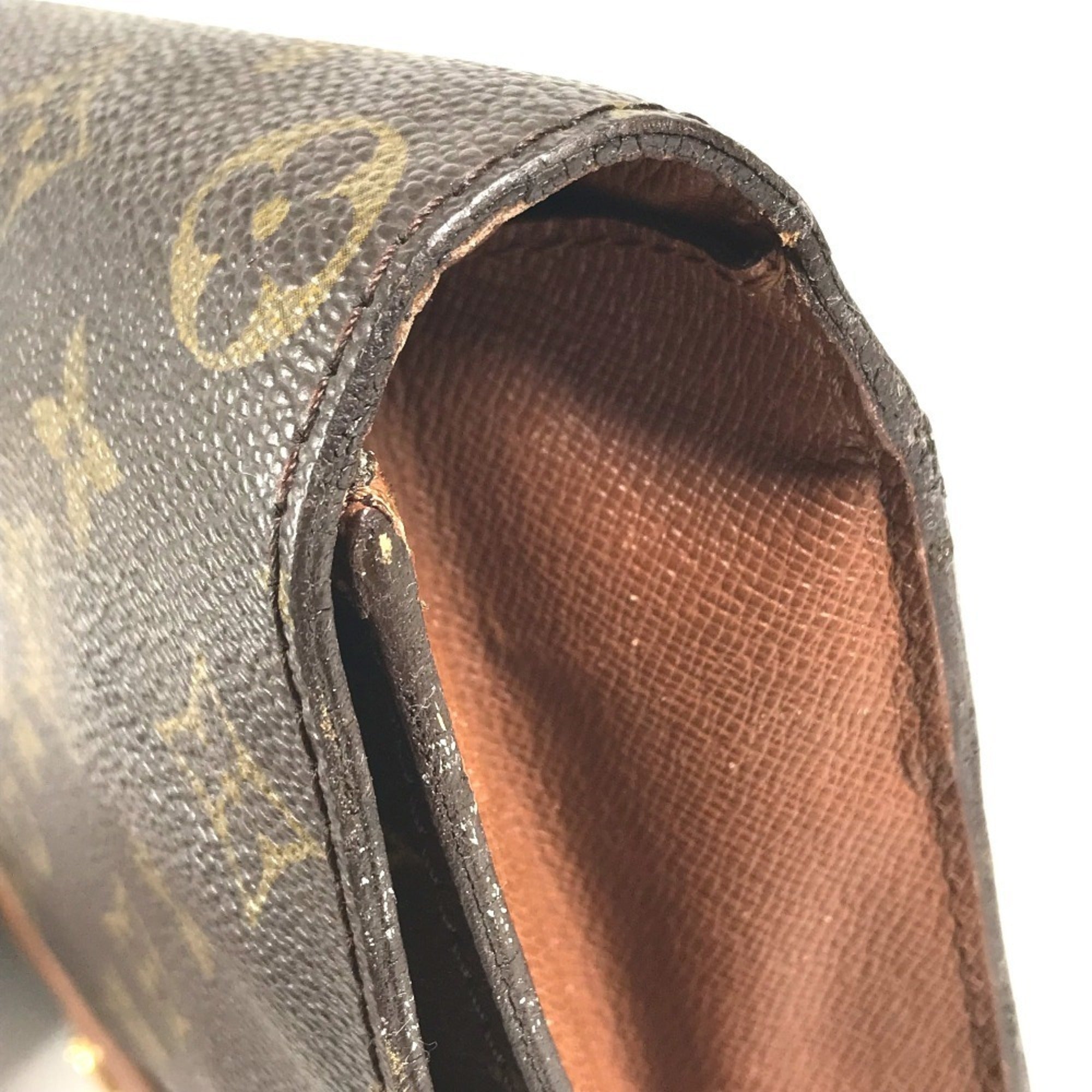 Louis Vuitton Monogram Brown Monogram Clutch Bag (Pre-Owned)
