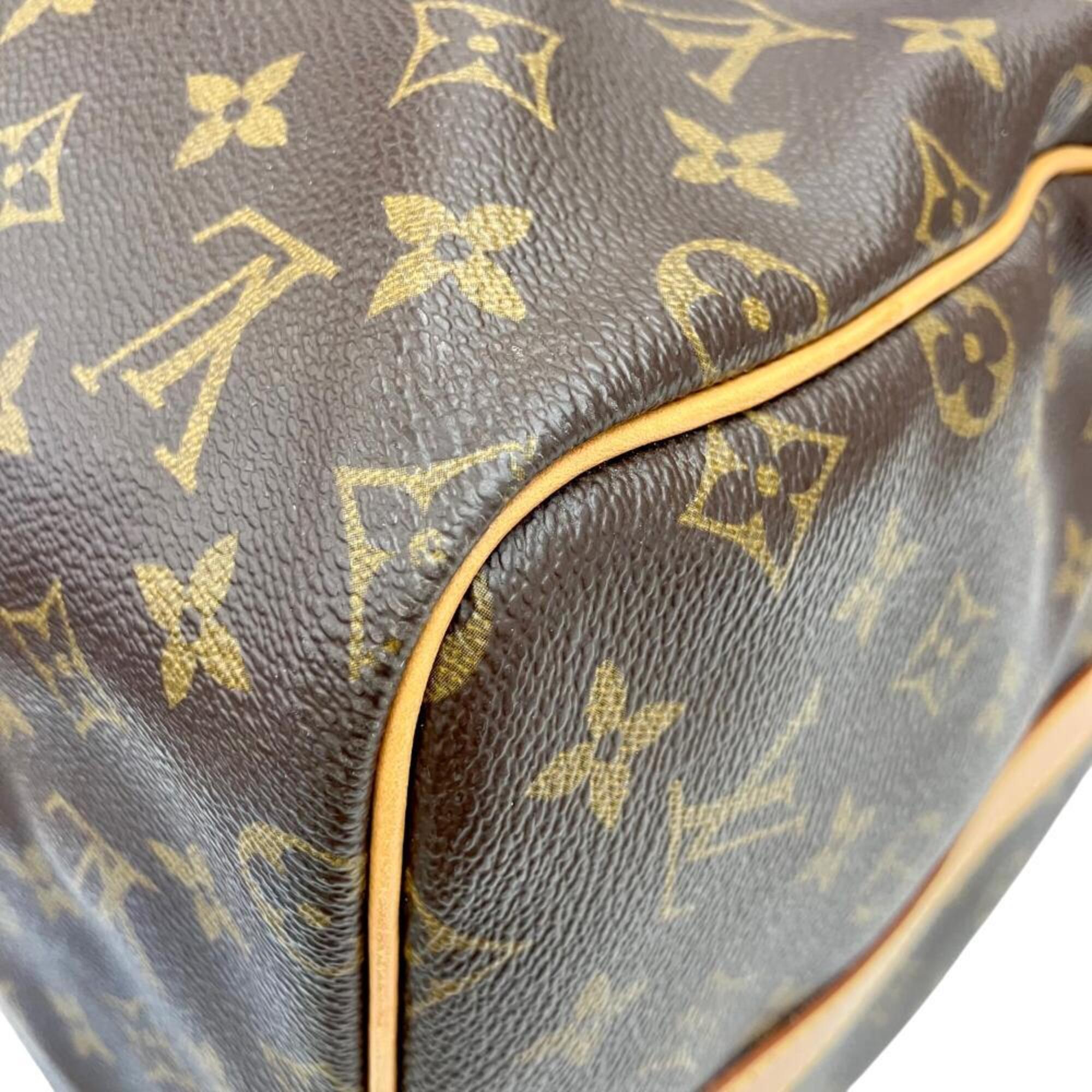 Louis Vuitton Monogram Brown Monogram Boston Bag Shoulder Bag (Pre-Owned)