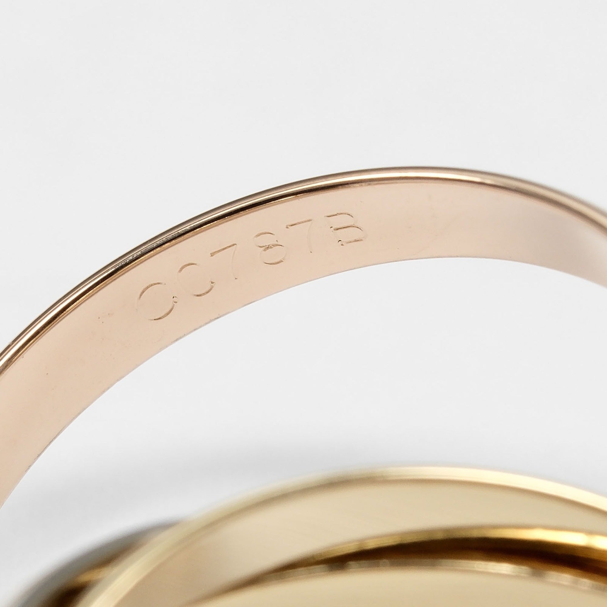 Cartier Gold Silver Yellow Gold (18K) Pink Gold (18K) White Gold (18K) Band Ring (Pre-Owned)