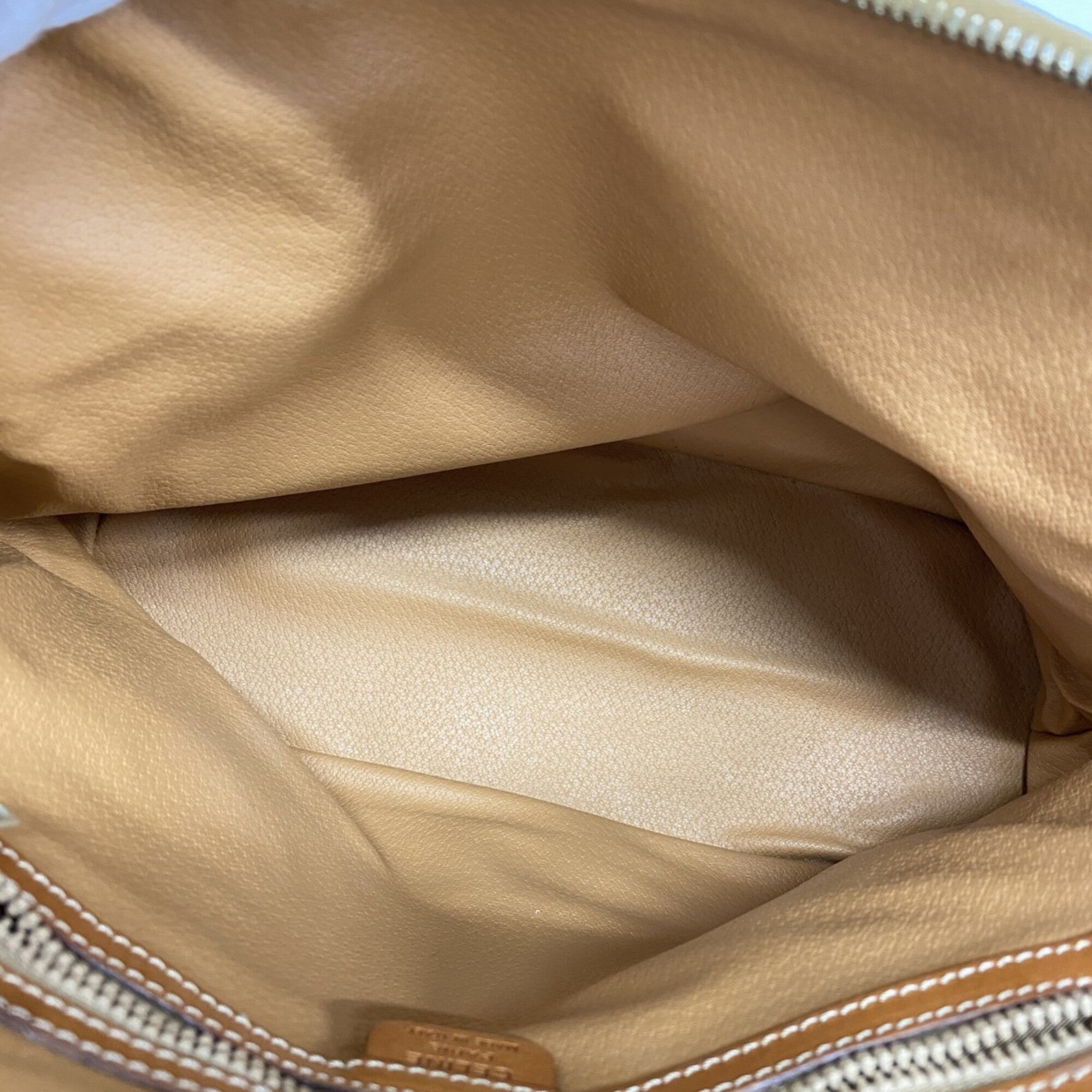 Celine Brown Pvc Handbag (Pre-Owned)
