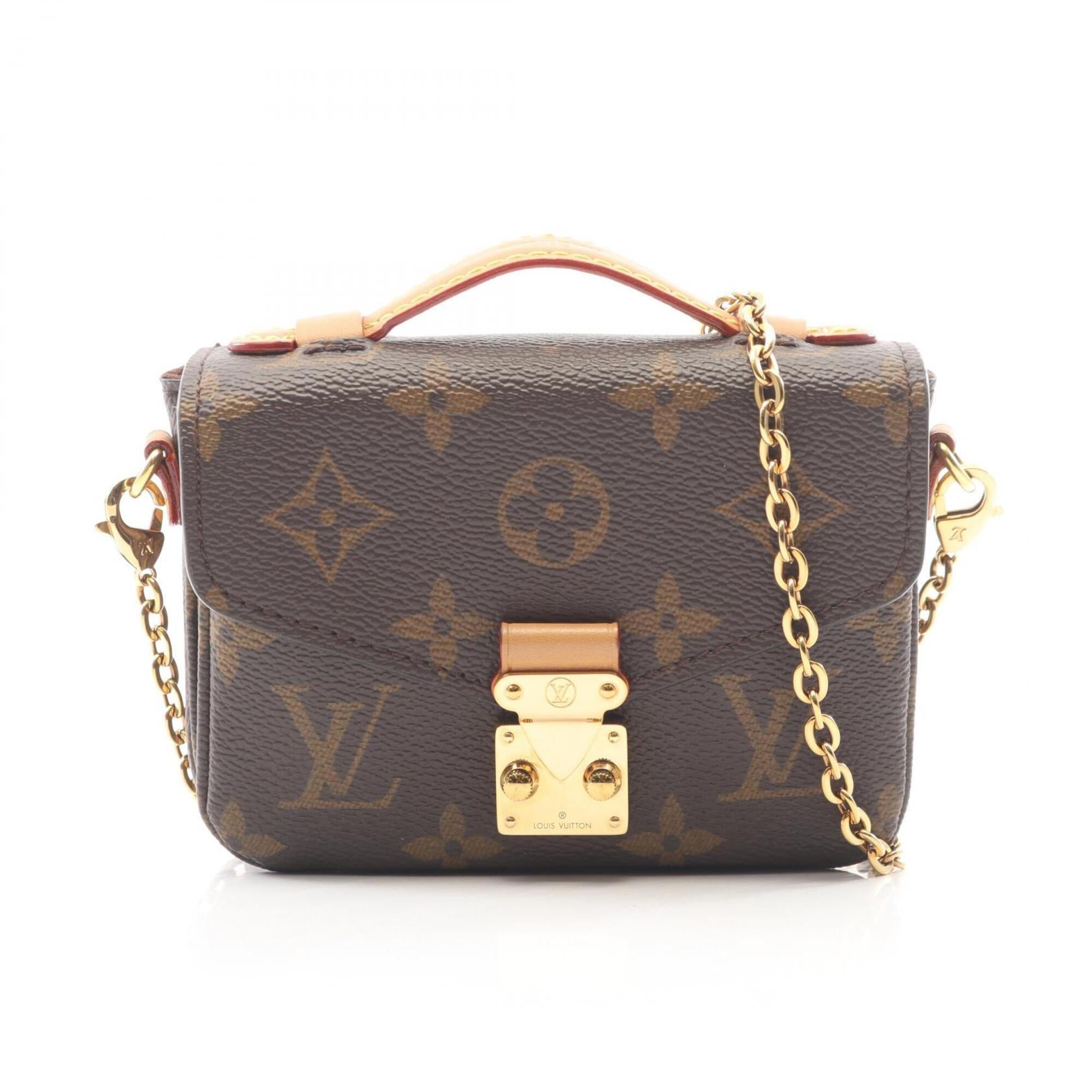 Louis Vuitton Brown Pvc Leather Handbag (Pre-Owned)