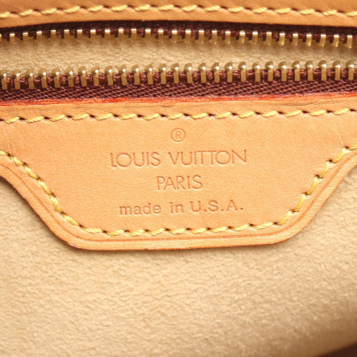 Louis Vuitton Brown Monogram Coated Canvas Handbag Shoulder Bag (Pre-Owned)