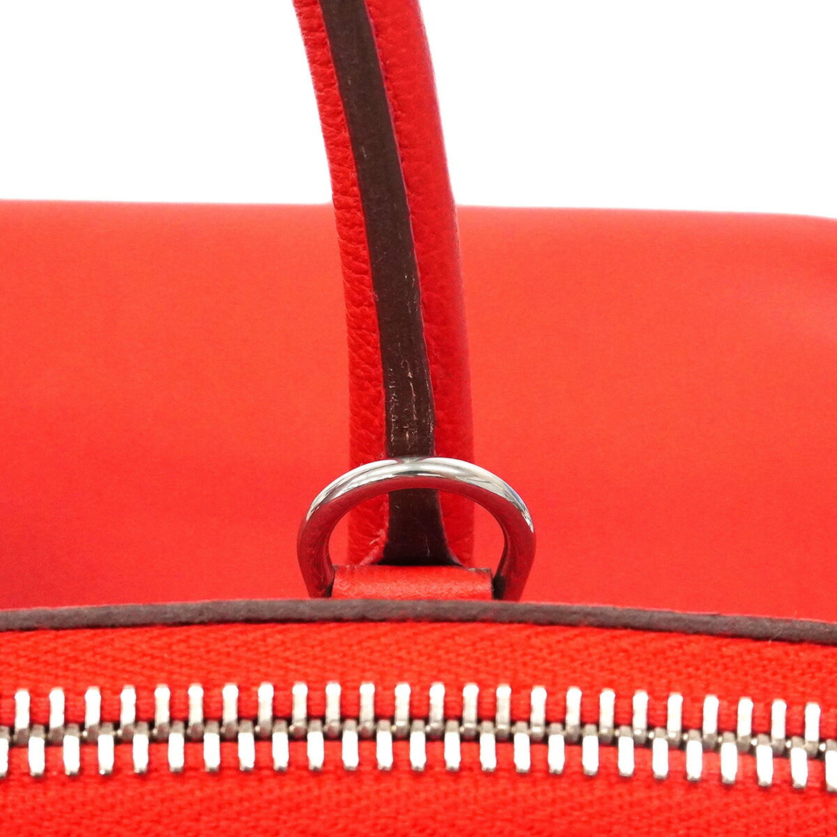 Hermes Rouge Vif Handbag (Pre-Owned)