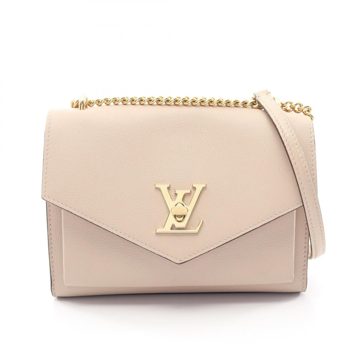 Louis Vuitton Pink Leather Shoulder Bag (Pre-Owned)
