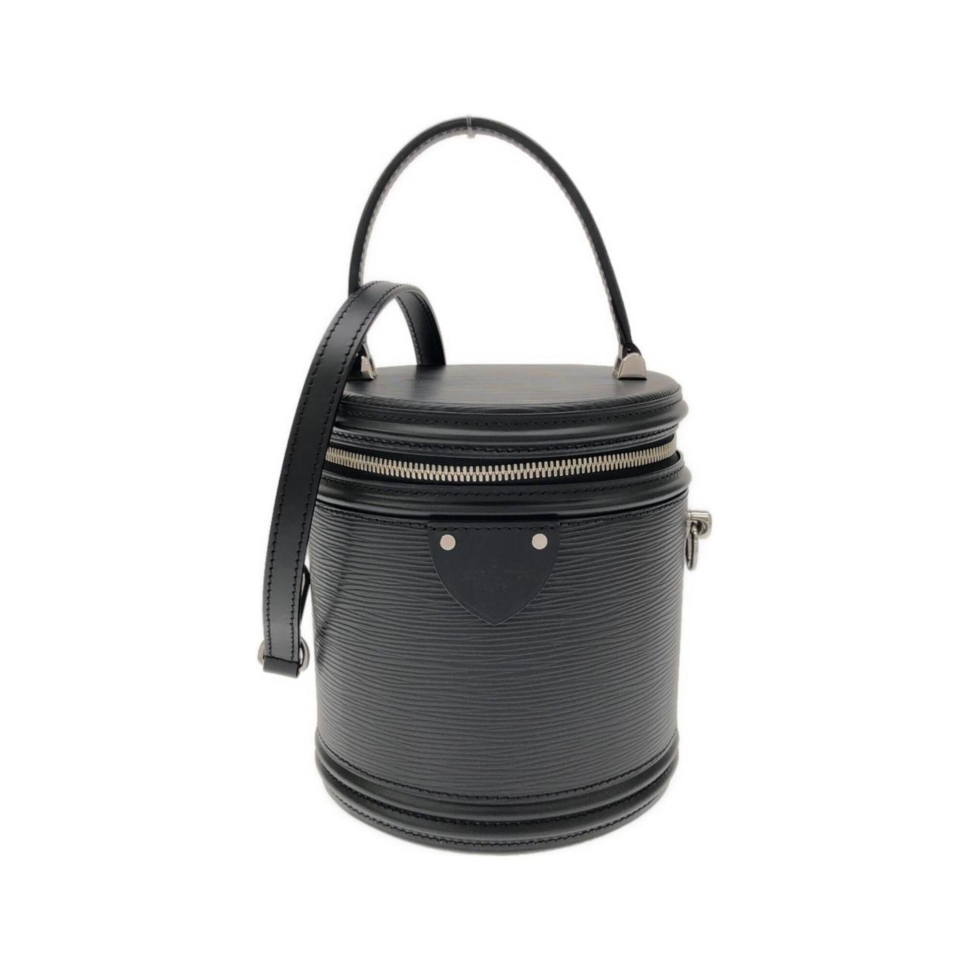 Louis Vuitton Epi Black Leather Handbag (Pre-Owned)