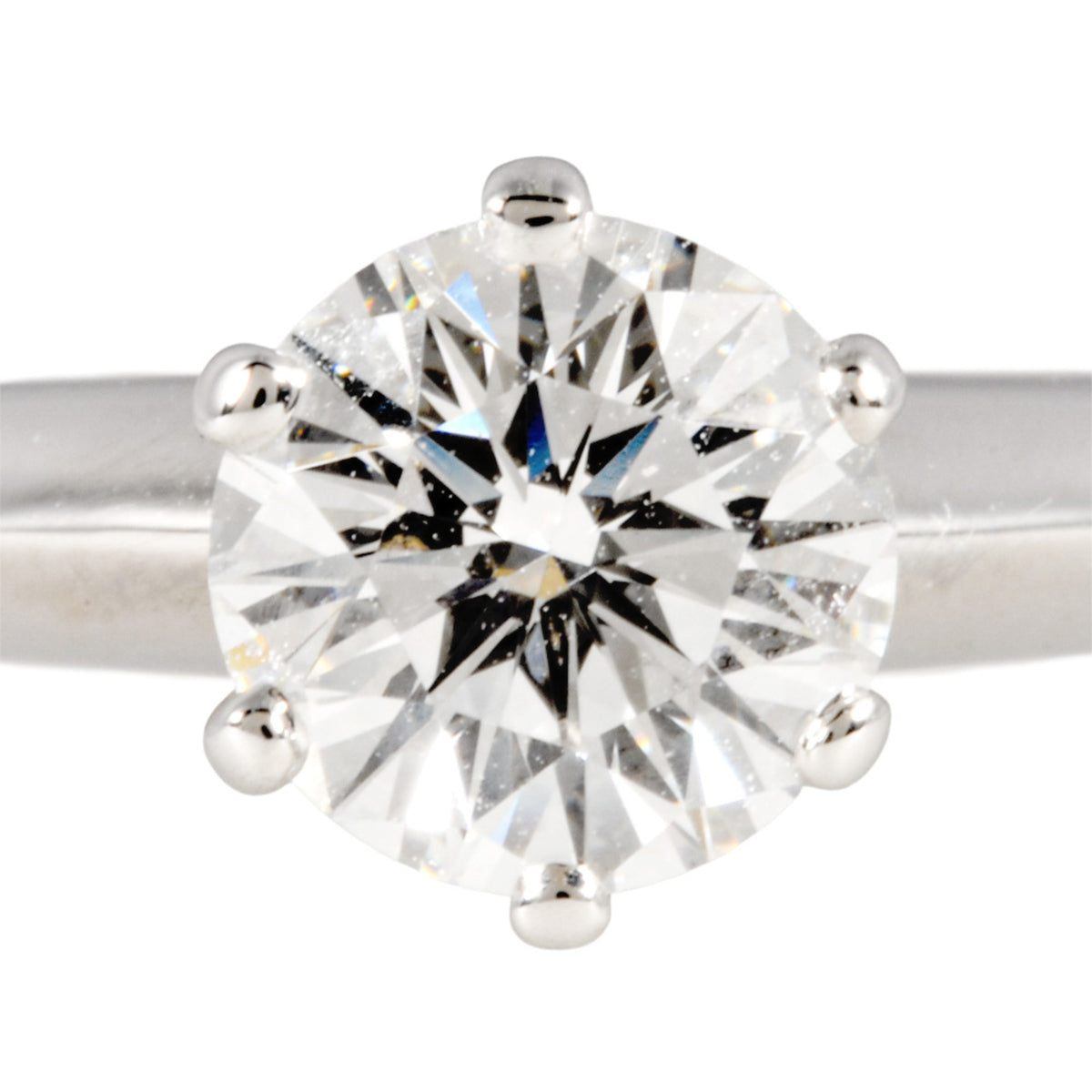 Tiffany Platinum 950 Band Ring (Pre-Owned)