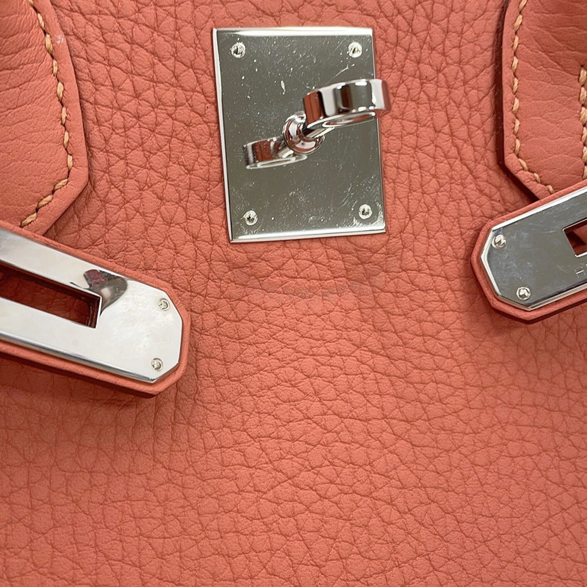Hermes Birkin Rosy Togo Leather Handbag (Pre-Owned)