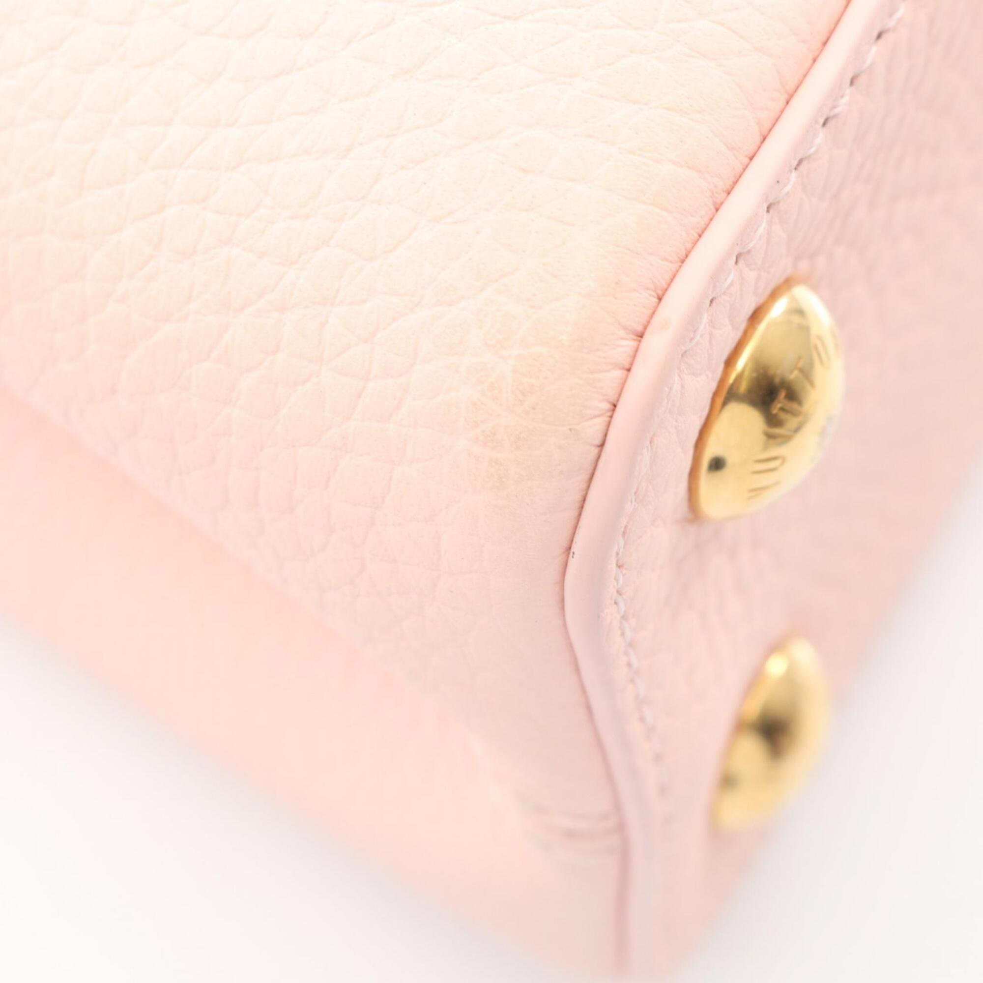 Louis Vuitton Pink Leather Handbag (Pre-Owned)