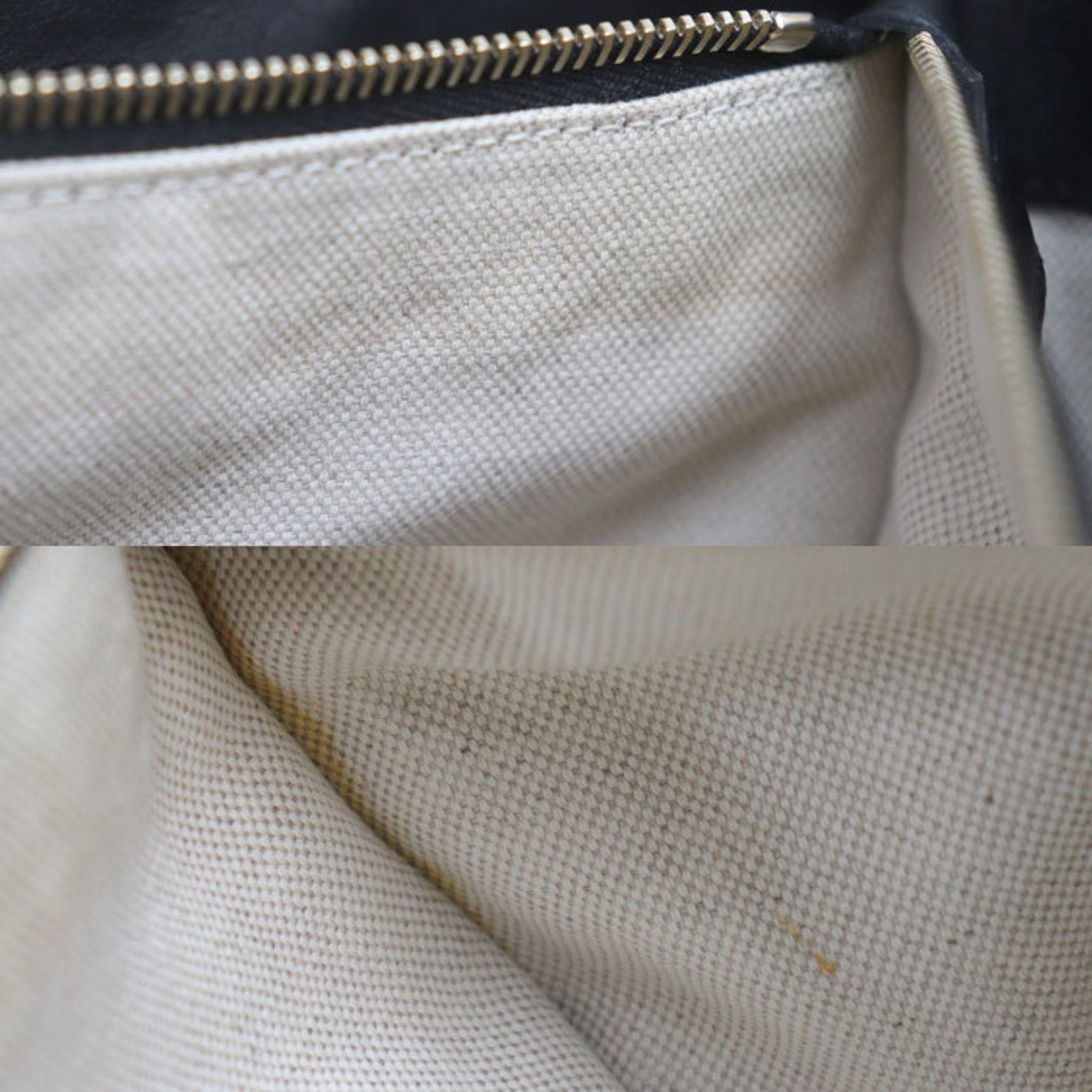 Gucci Black Leather Tote Bag (Pre-Owned)