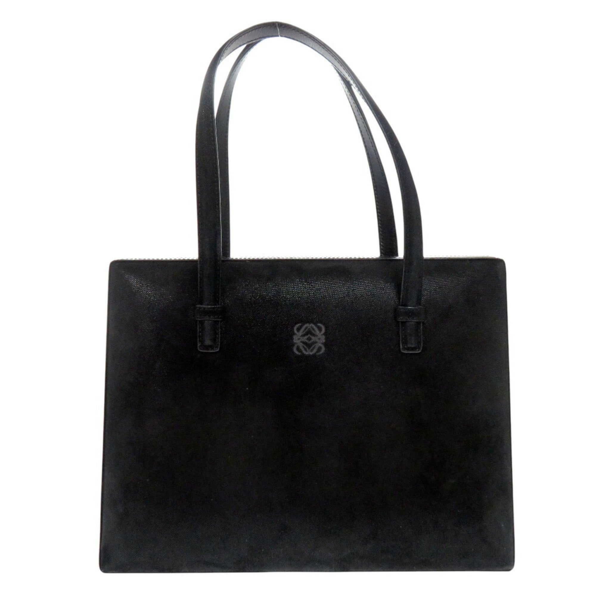Loewe Black Leather Handbag (Pre-Owned)