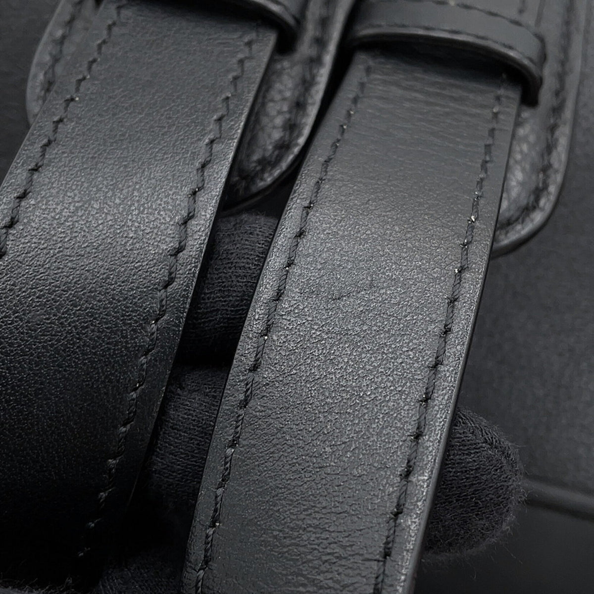 Christian Louboutin Black Leather Backpack (Pre-Owned)