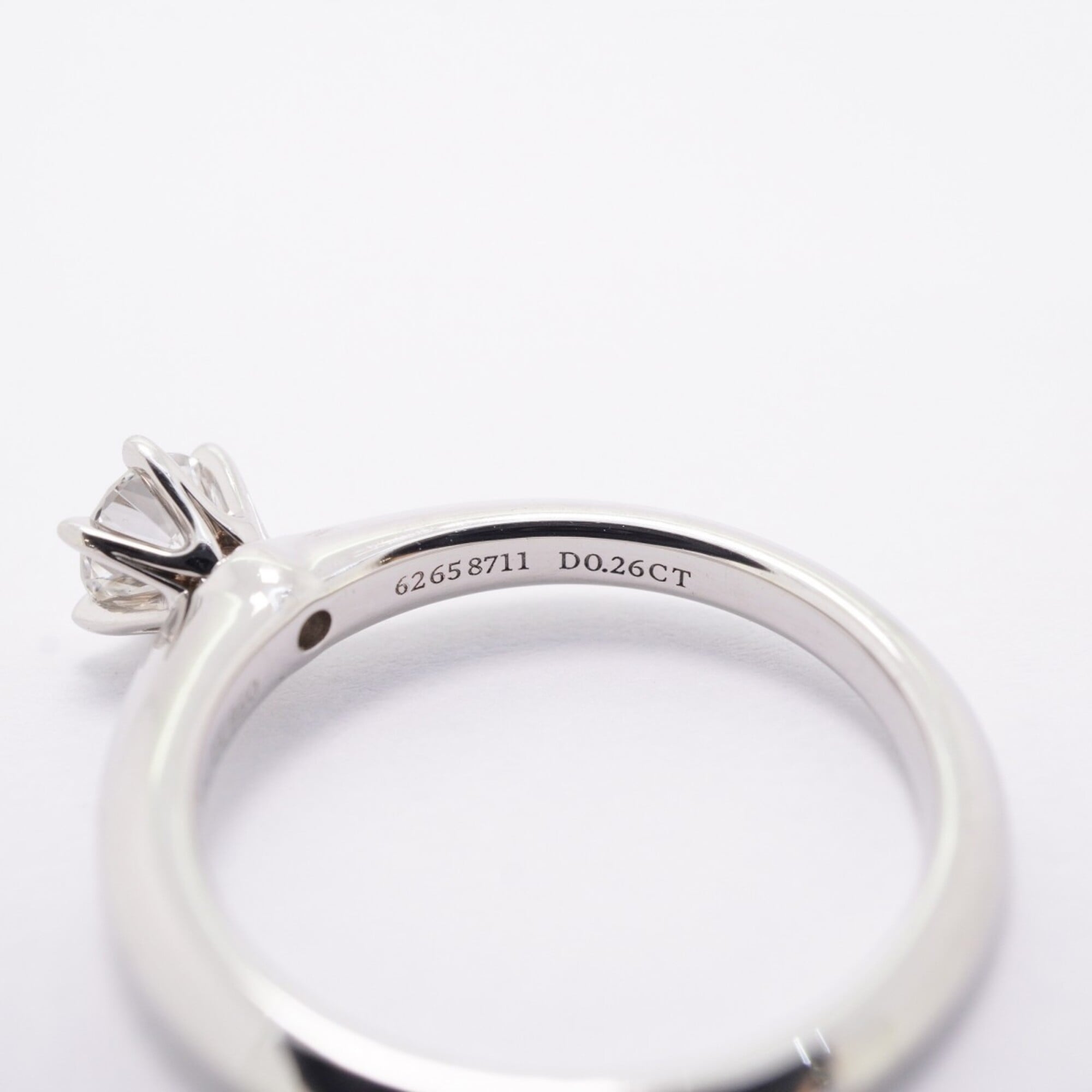 Tiffany Platinum 950 Band Ring (Pre-Owned)