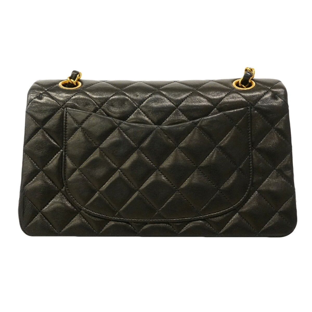 Chanel Black Leather Shoulder Bag (Pre-Owned)