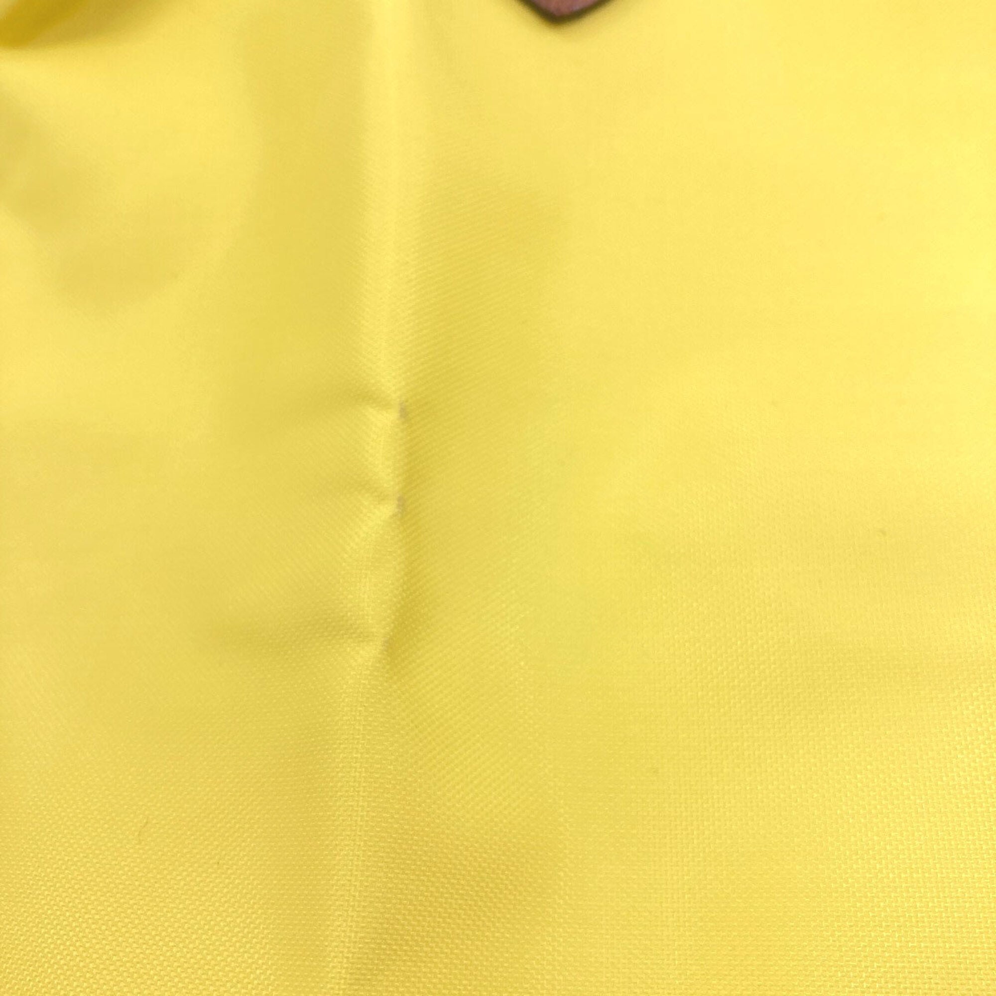 Longchamp Le Pliage Brown Yellow Nylon Tote Bag (Pre-Owned)