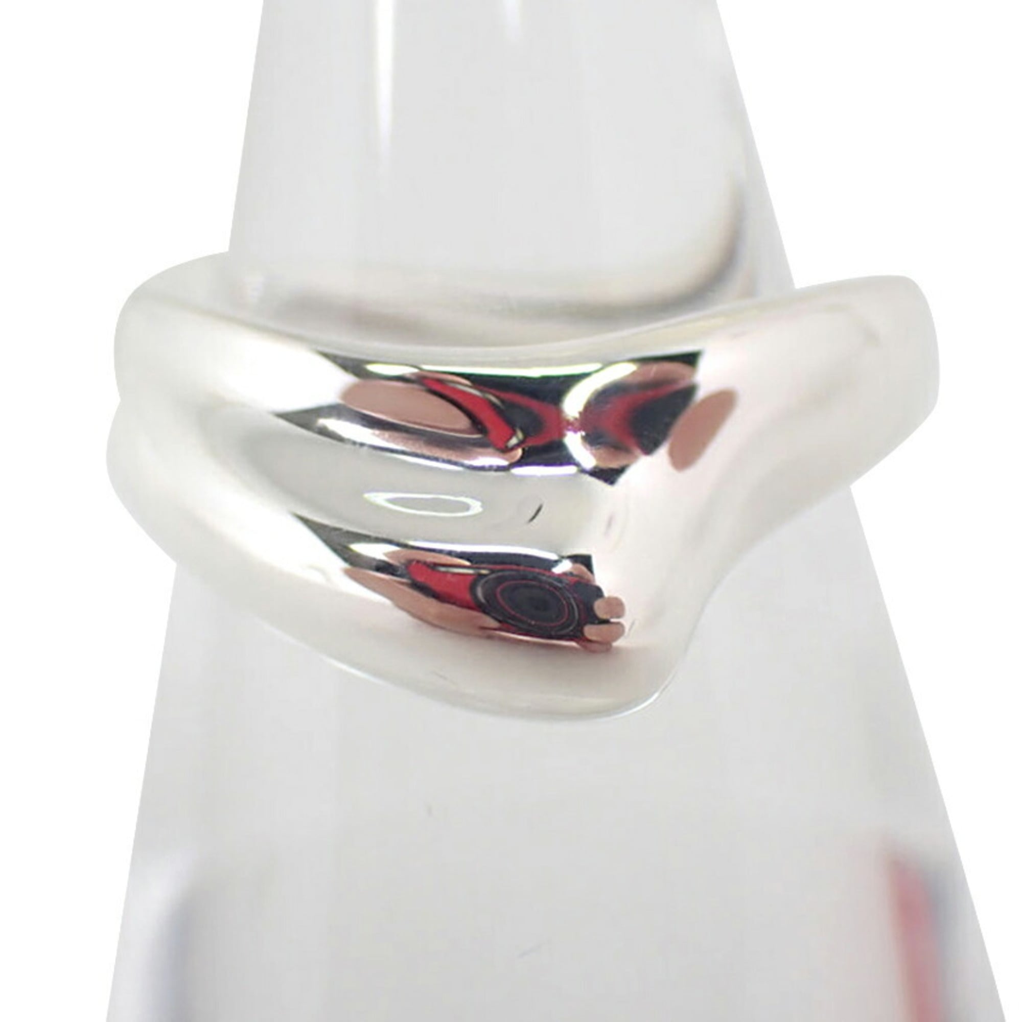Tiffany Sterling Silver 925 Band Ring (Pre-Owned)