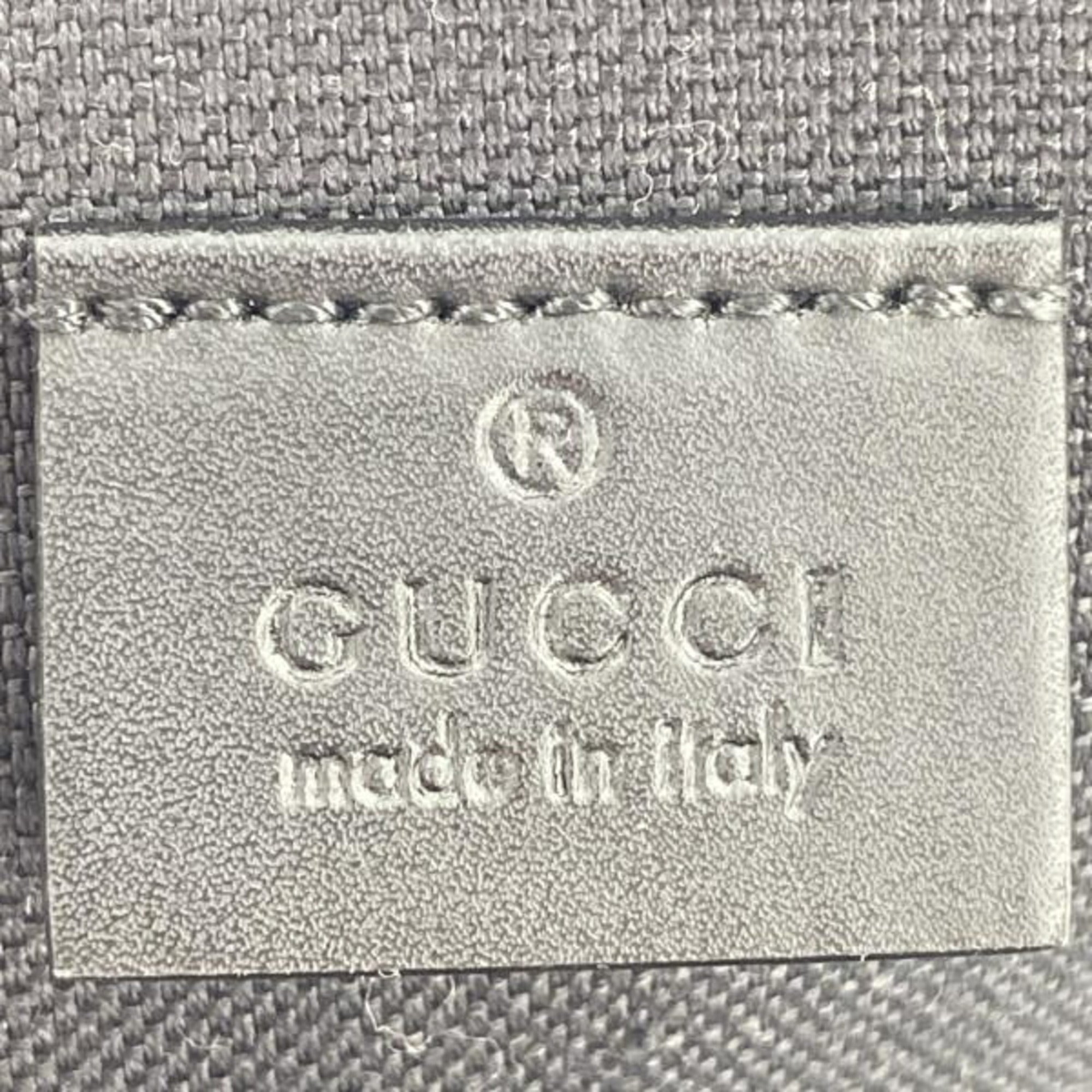 Gucci Black Navy Red Color Gg Supreme Sling Bag (Pre-Owned)