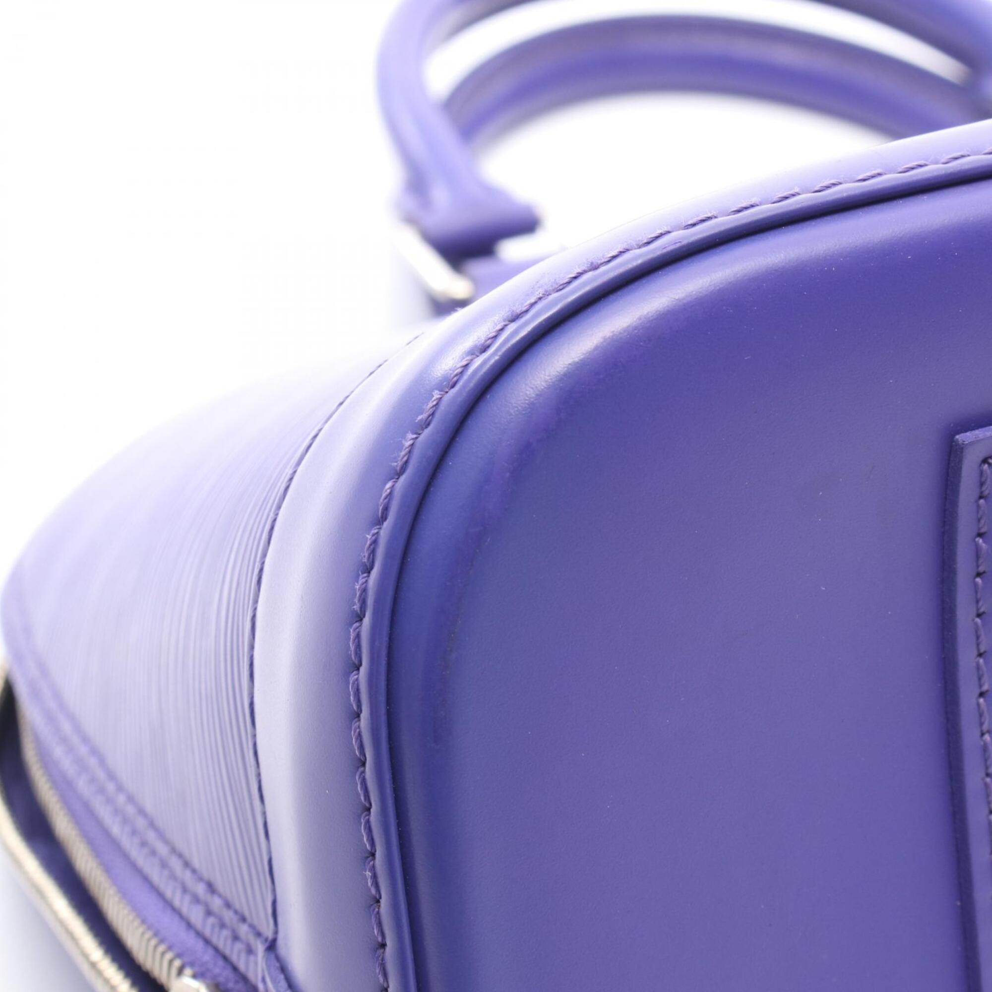 Louis Vuitton Purple Epi Leather Handbag (Pre-Owned)