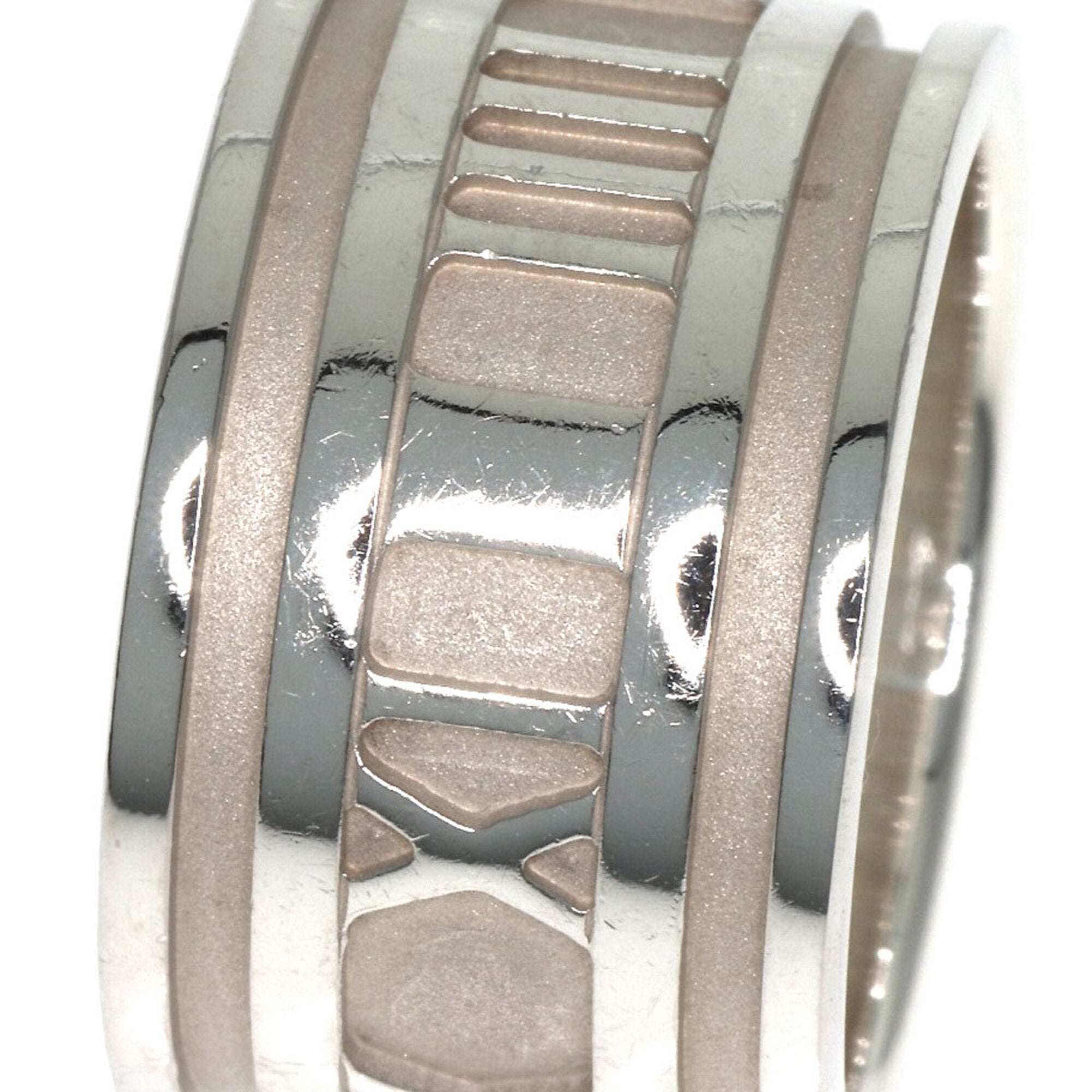 Tiffany Atlas Silver Band Ring (Pre-Owned)
