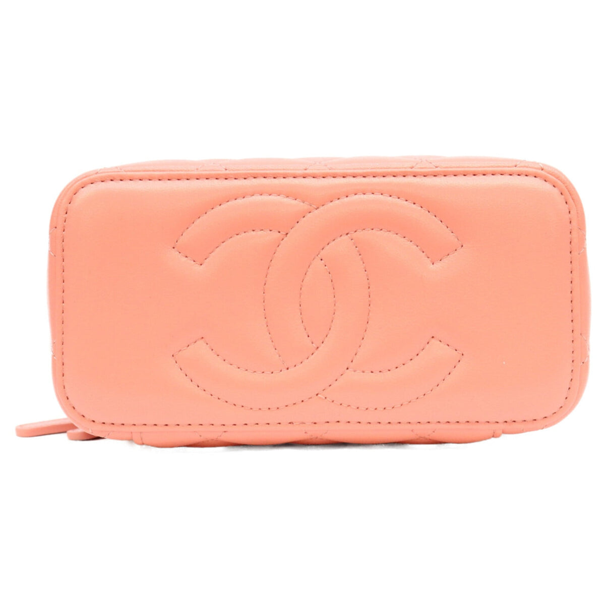 Chanel Pink Leather Shoulder Bag (Pre-Owned)