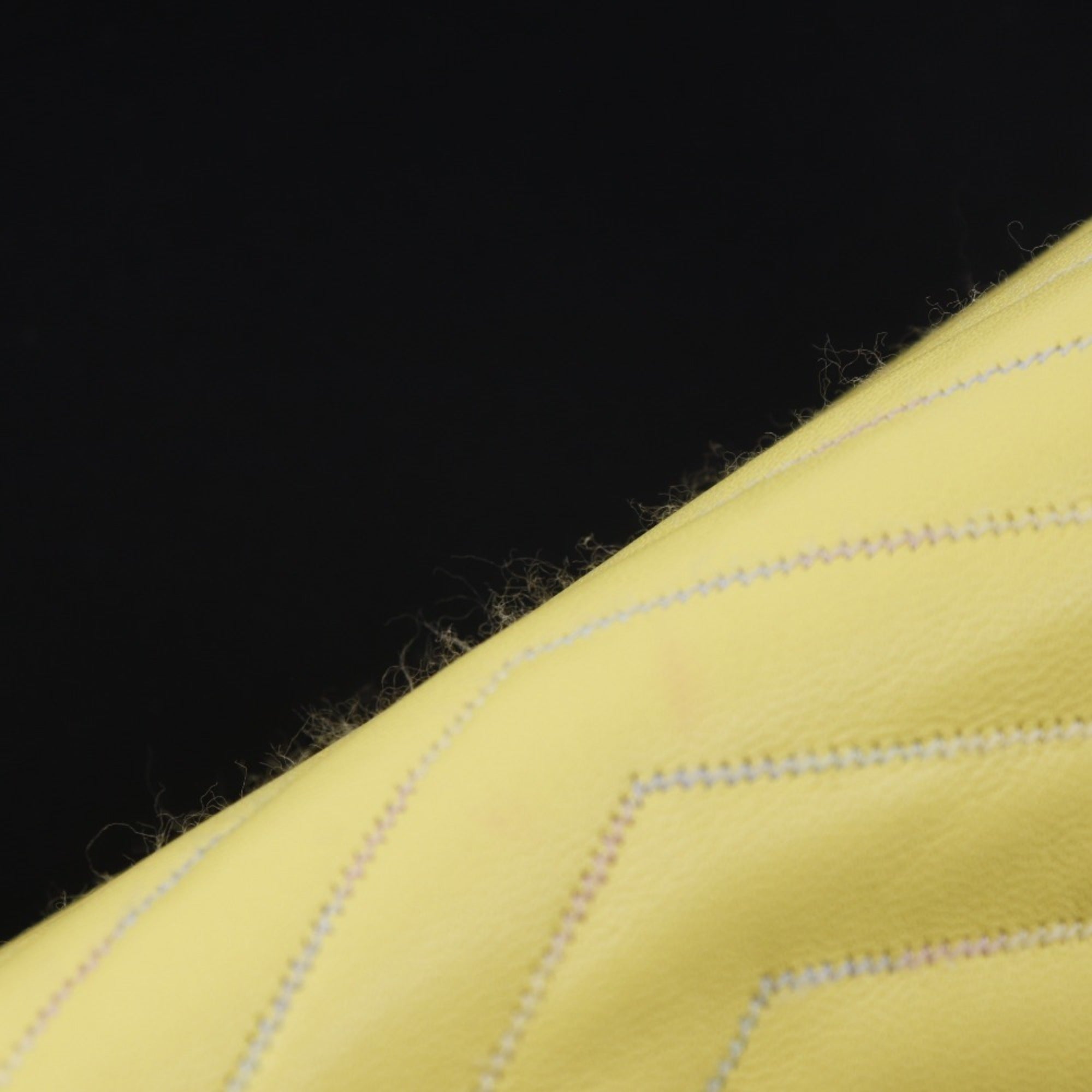 Chanel Yellow Leather Long Wallet (Bi-Fold) (Pre-Owned)