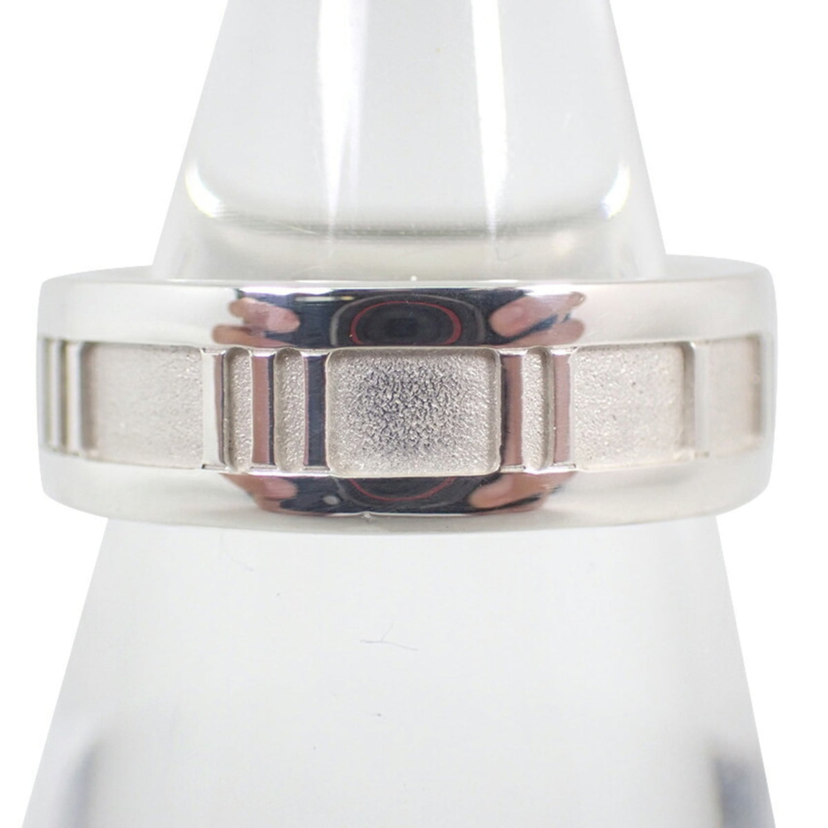 Tiffany Silver Sterling Silver 925 Band Ring (Pre-Owned)
