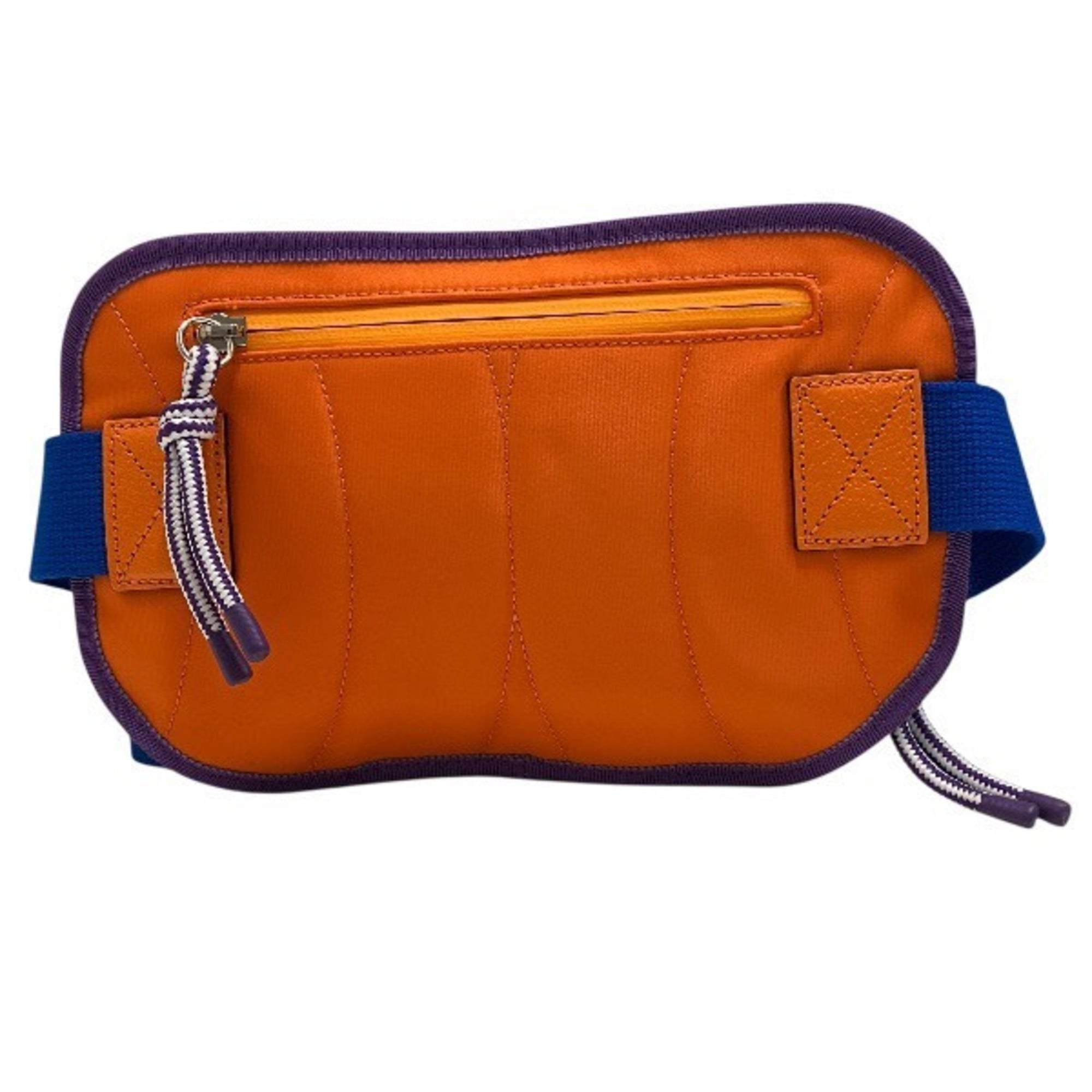 Gucci Blue Orange Purple Nylon Handbag Shoulder Bag Sling Bag (Pre-Owned)