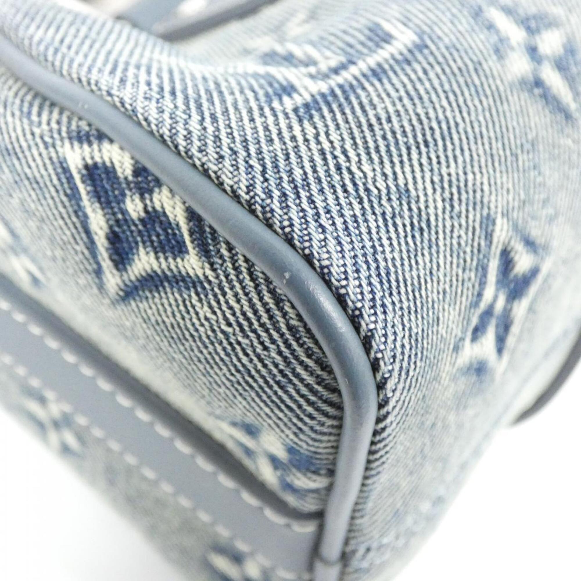 Louis Vuitton Monogram Monogram Denim Boston Bag (Pre-Owned)