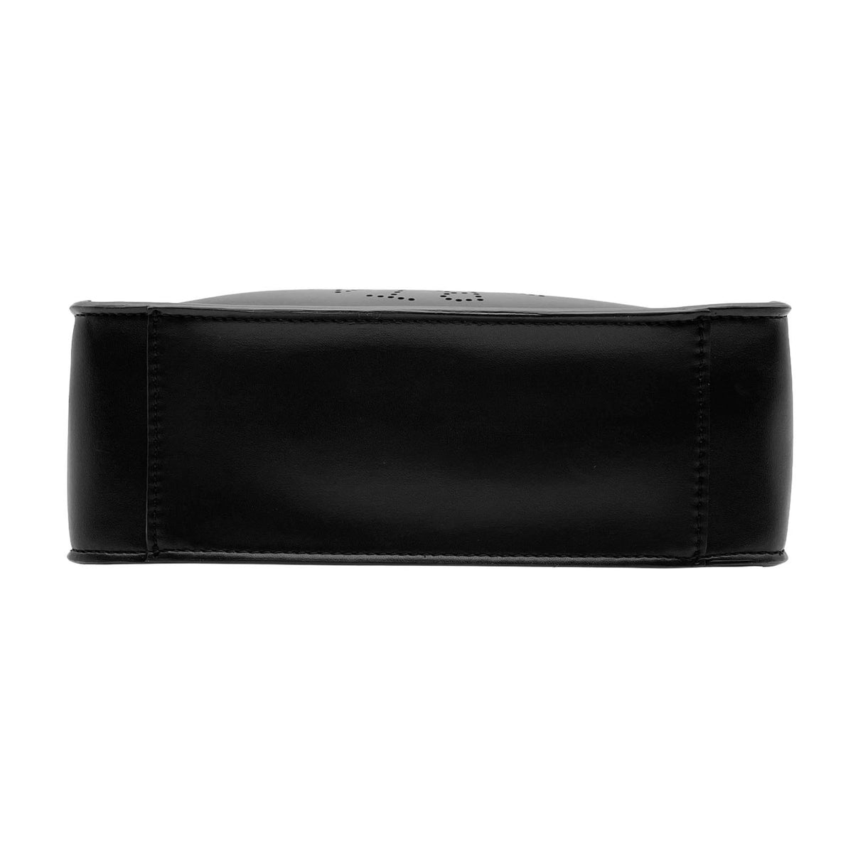 Stella Mccartney Black Faux Leather Shoulder Bag (Pre-Owned)