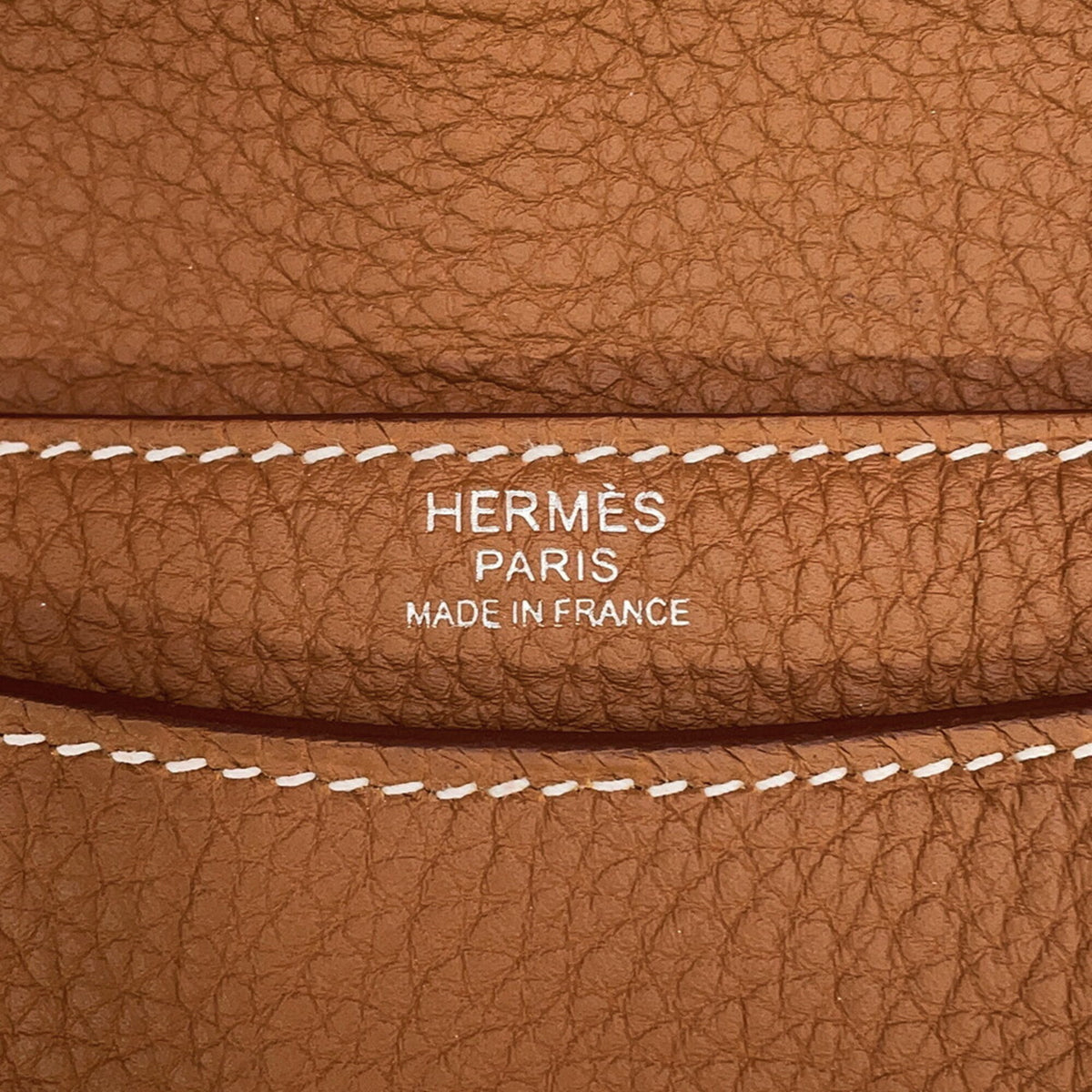 Hermes Kara Gold Togo Leather Shoulder Bag (Pre-Owned)