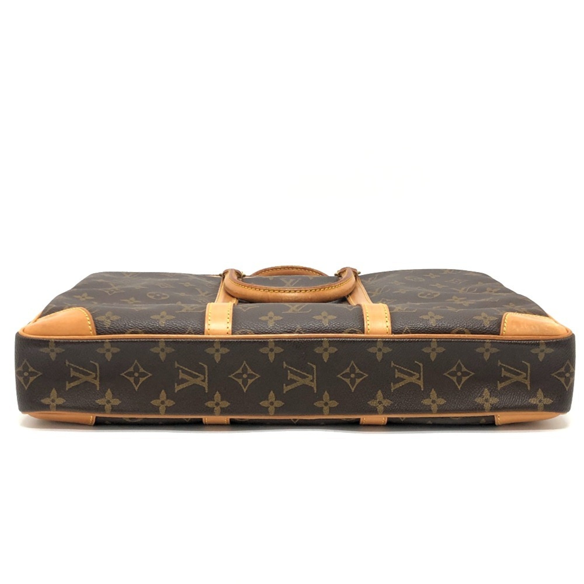 Louis Vuitton Brown Monogram Monogram Briefcase (Pre-Owned)
