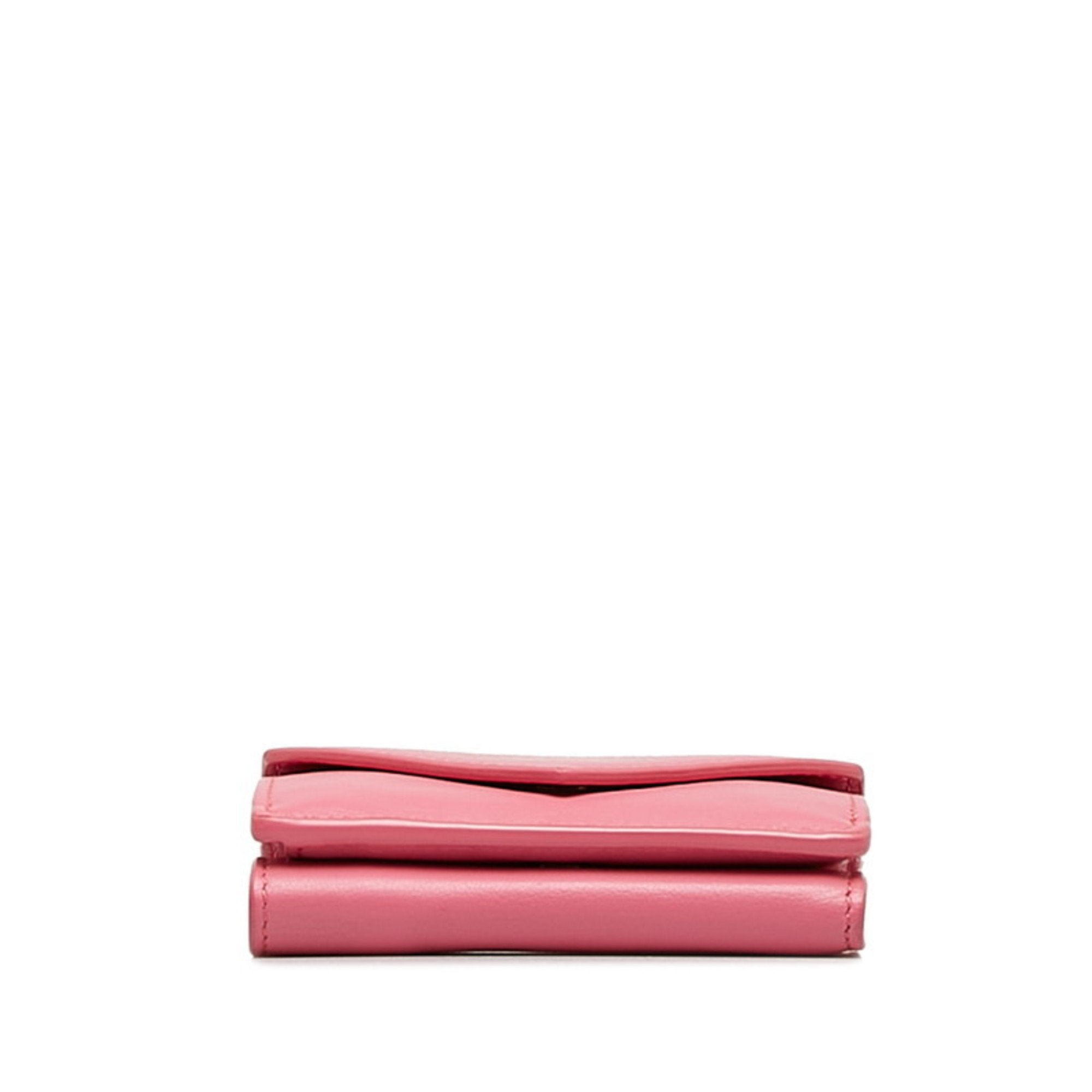 Balenciaga Pink Leather Wallet (Bi-Fold) (Pre-Owned)