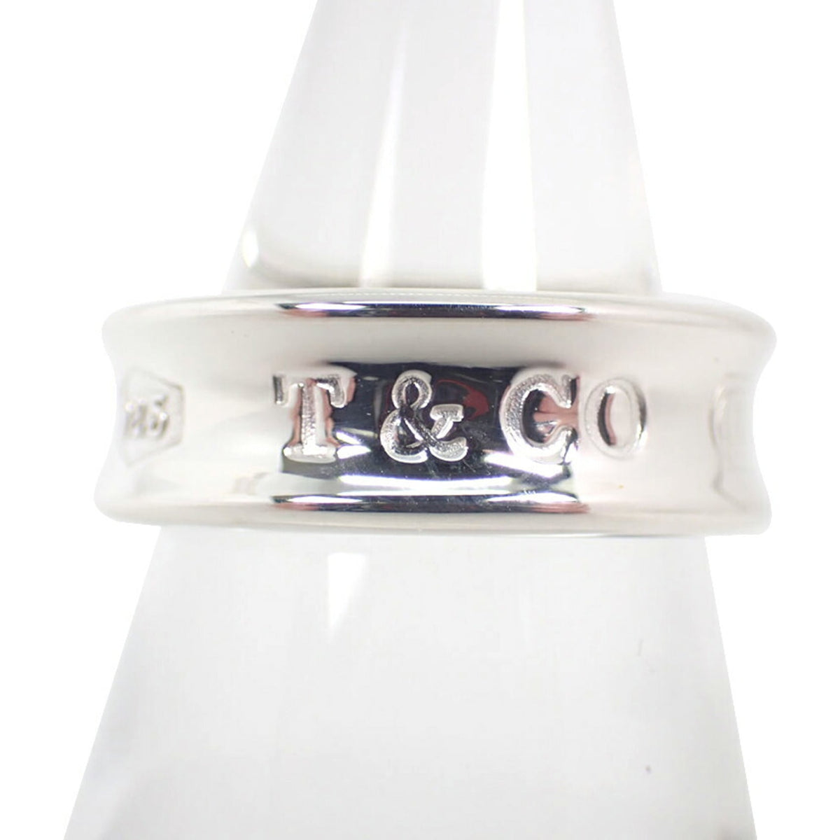 Tiffany Sterling Silver 925 Band Ring (Pre-Owned)