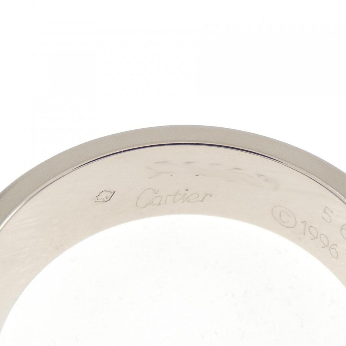 Cartier Love White Gold (18K) Band Ring (Pre-Owned)