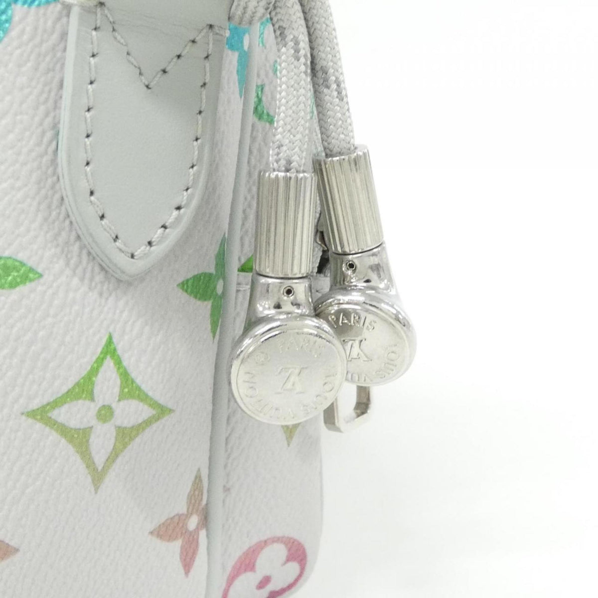 Louis Vuitton Monogram Gray Coated Canvas Handbag (Pre-Owned)