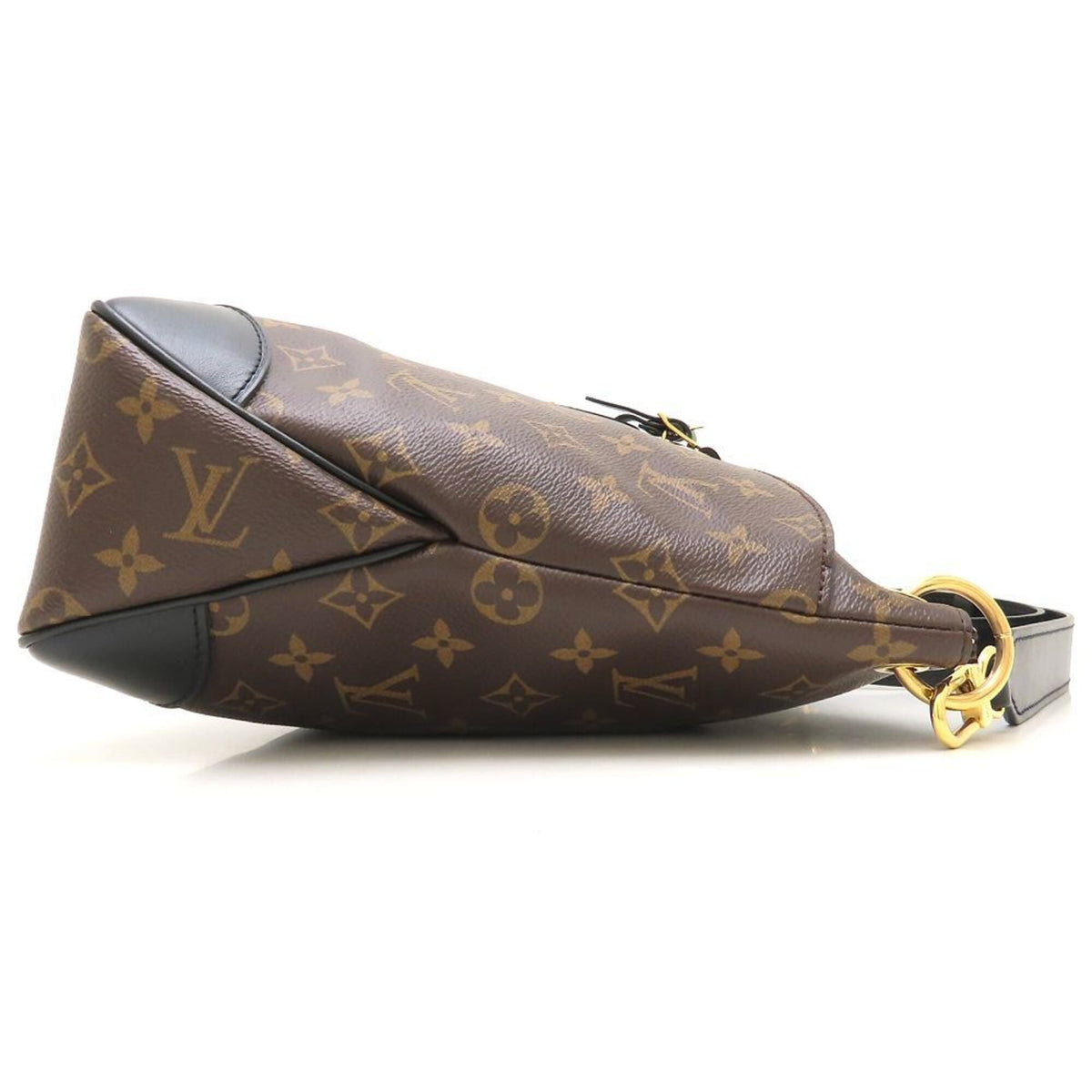 Louis Vuitton Brown Noir Monogram Canvas Shoulder Bag (Pre-Owned)