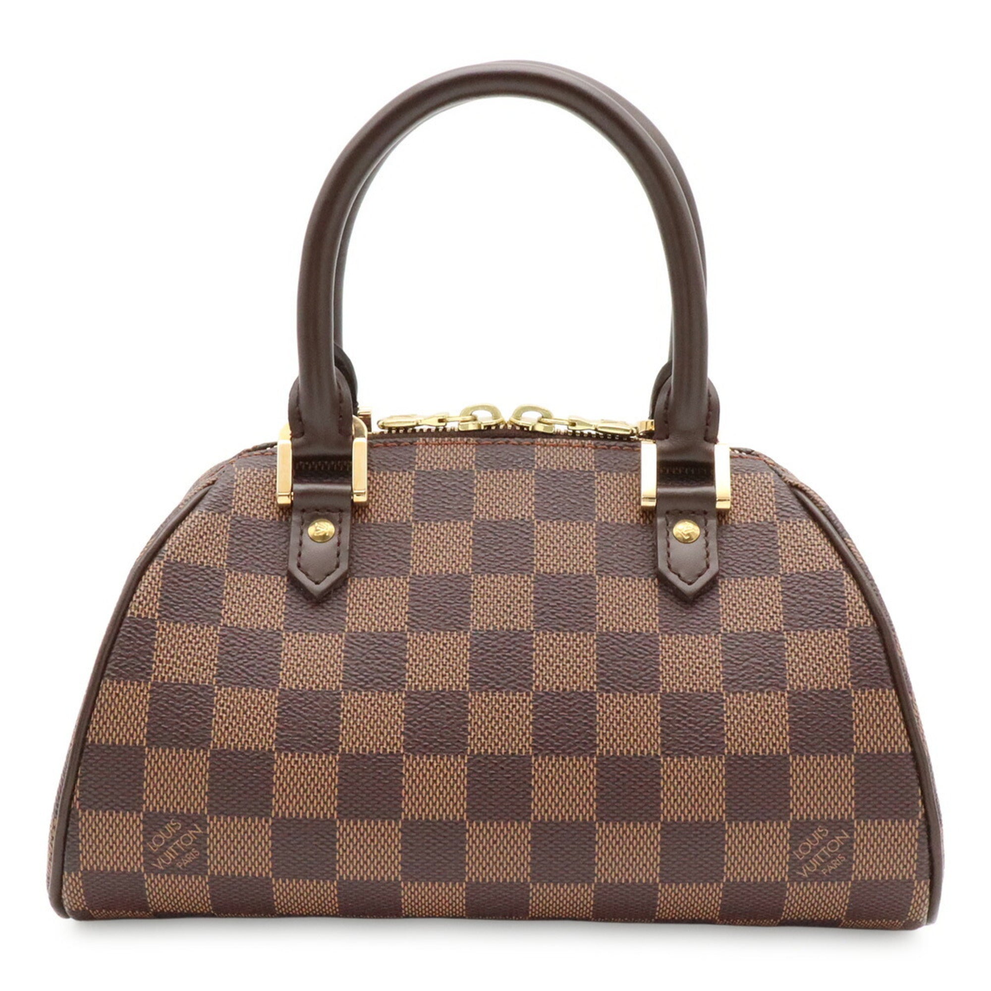 Louis Vuitton Brown Damier Canvas Pvc Handbag (Pre-Owned)