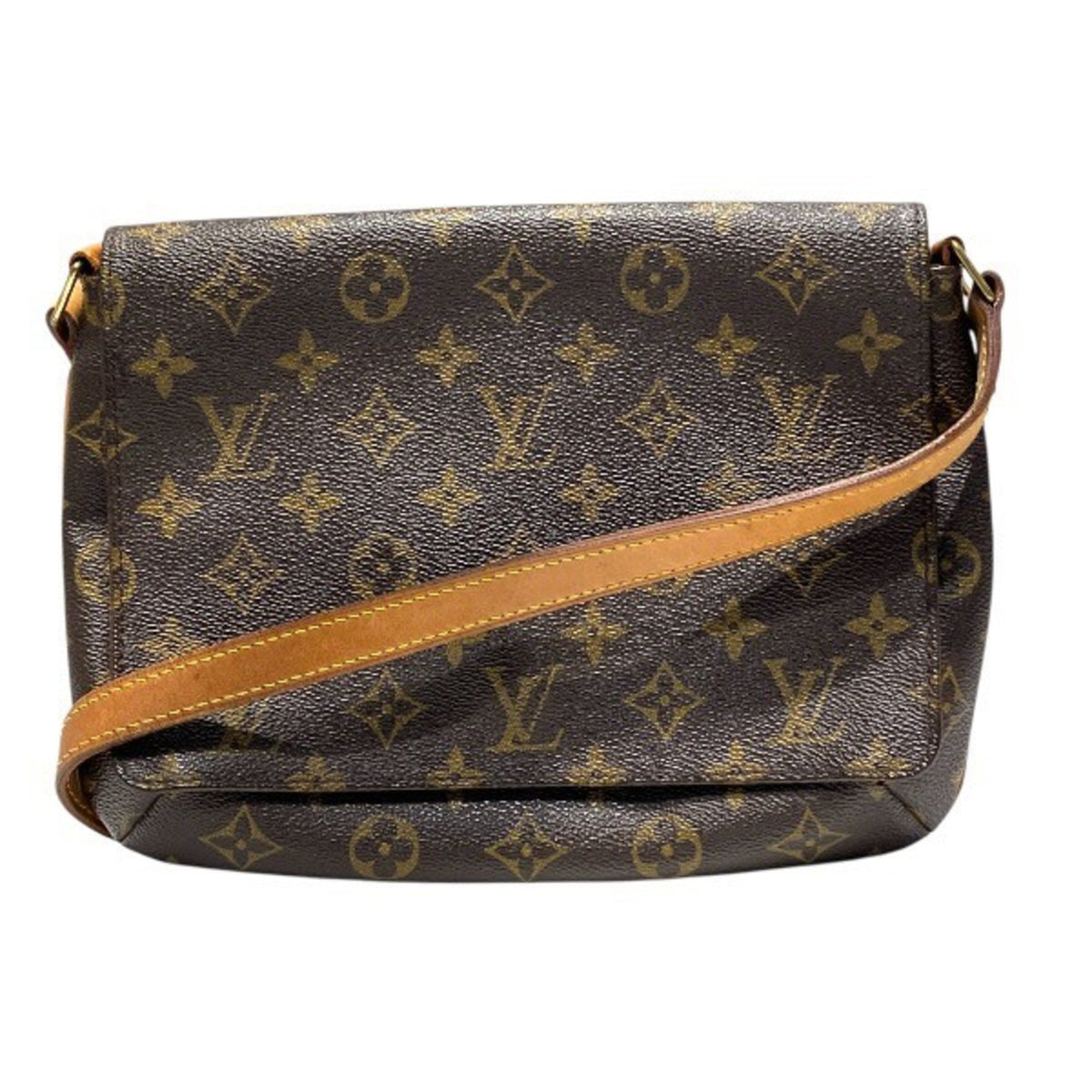 Louis Vuitton Brown Monogram Handbag Shoulder Bag (Pre-Owned)