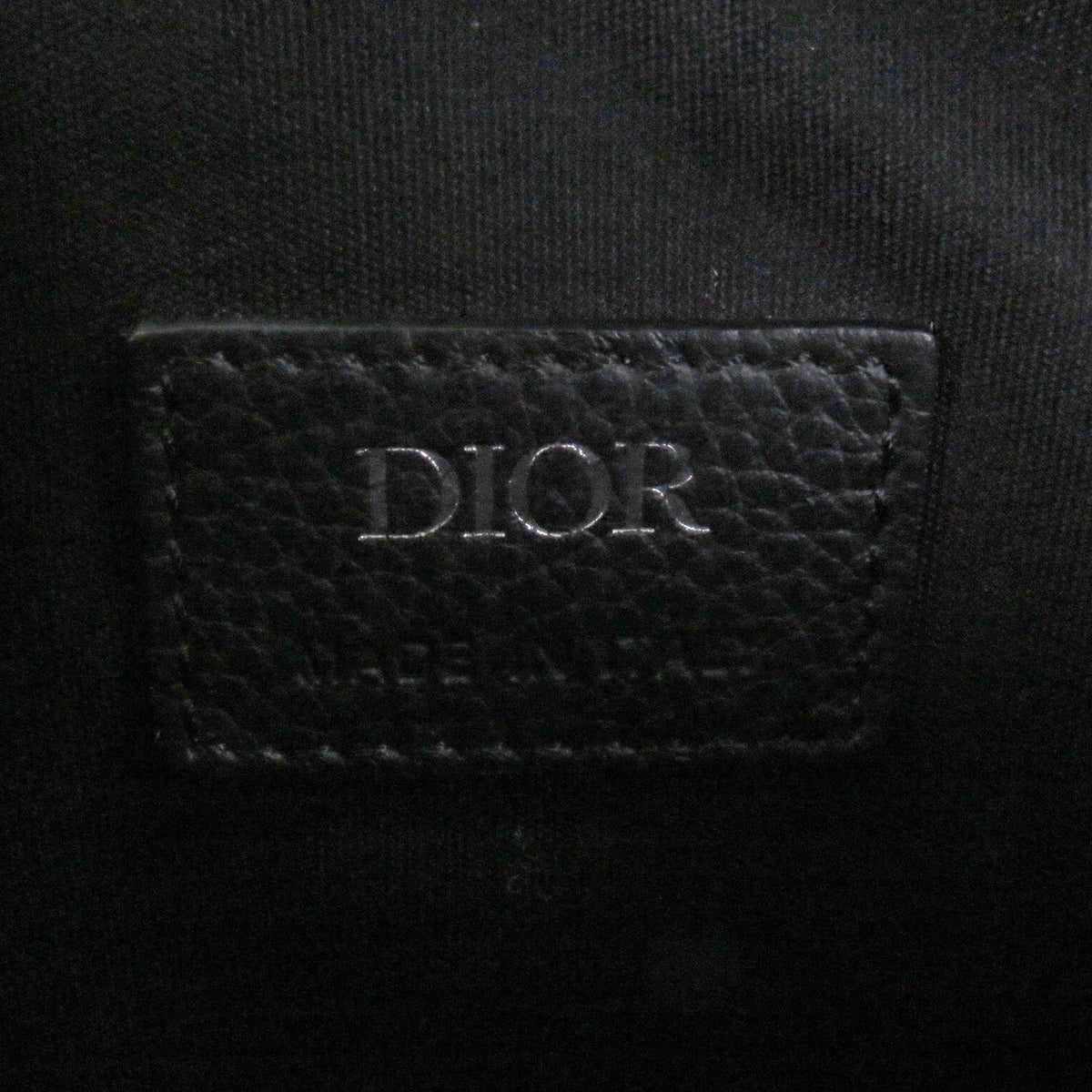 Dior Homme Beige Canvas Leather Shoulder Bag (Pre-Owned)