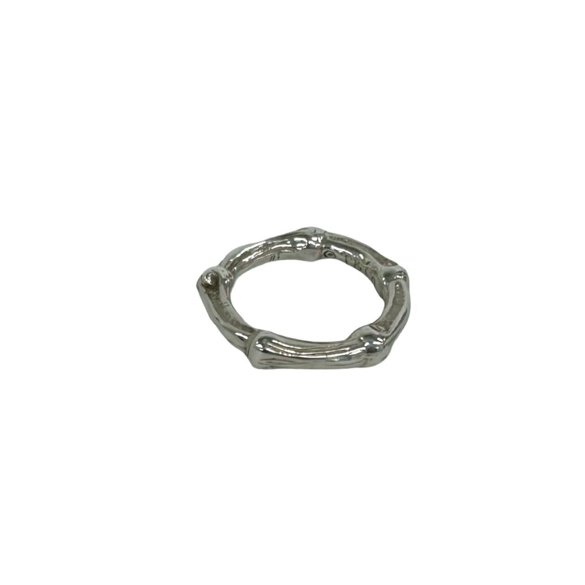 Tiffany Silver Silver 925 Band Ring (Pre-Owned)